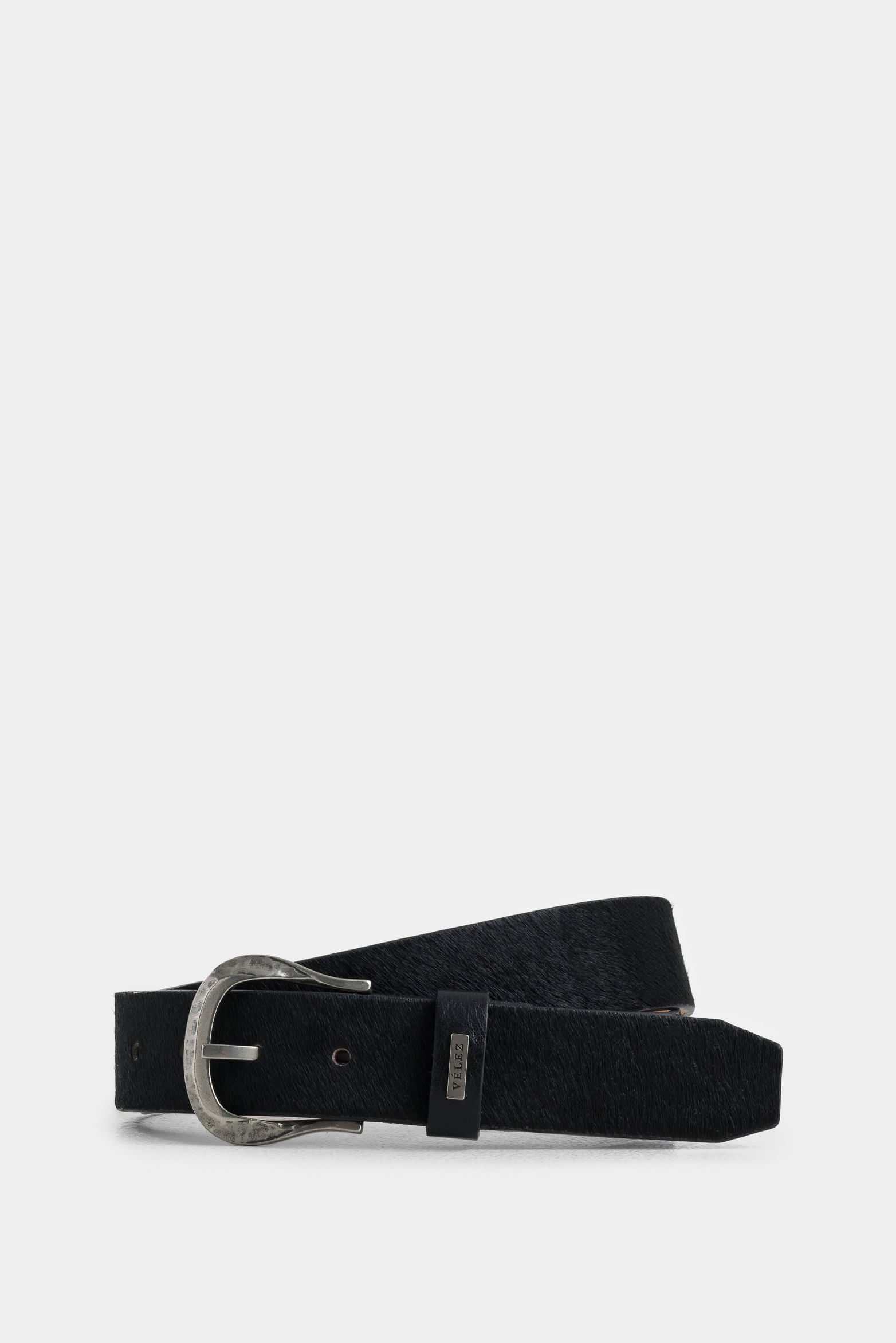 Artemis 2.0 Hair-on Leather Single-Sided Belt for Women with Western Buckle