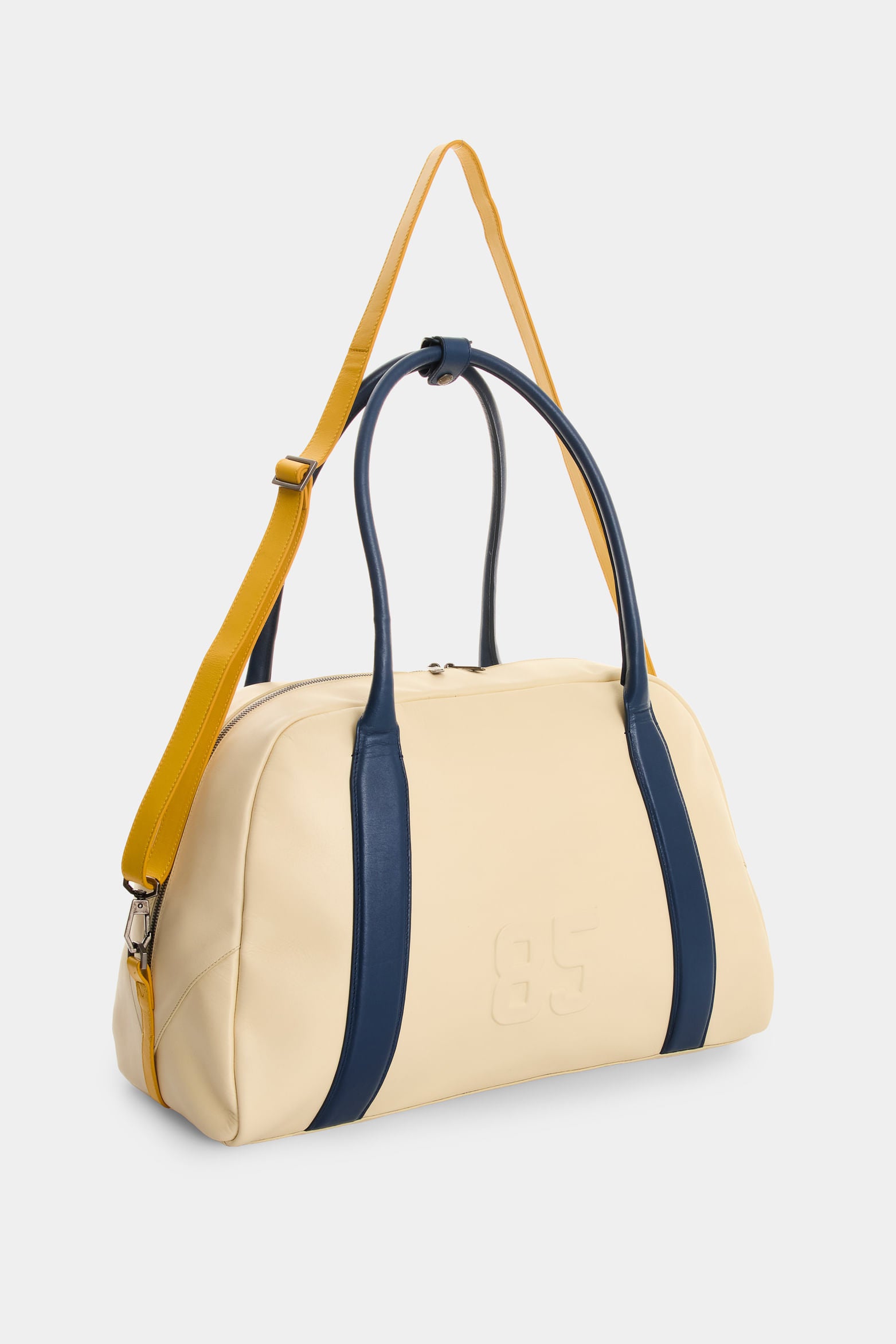 Men's Leather Bowling Bag