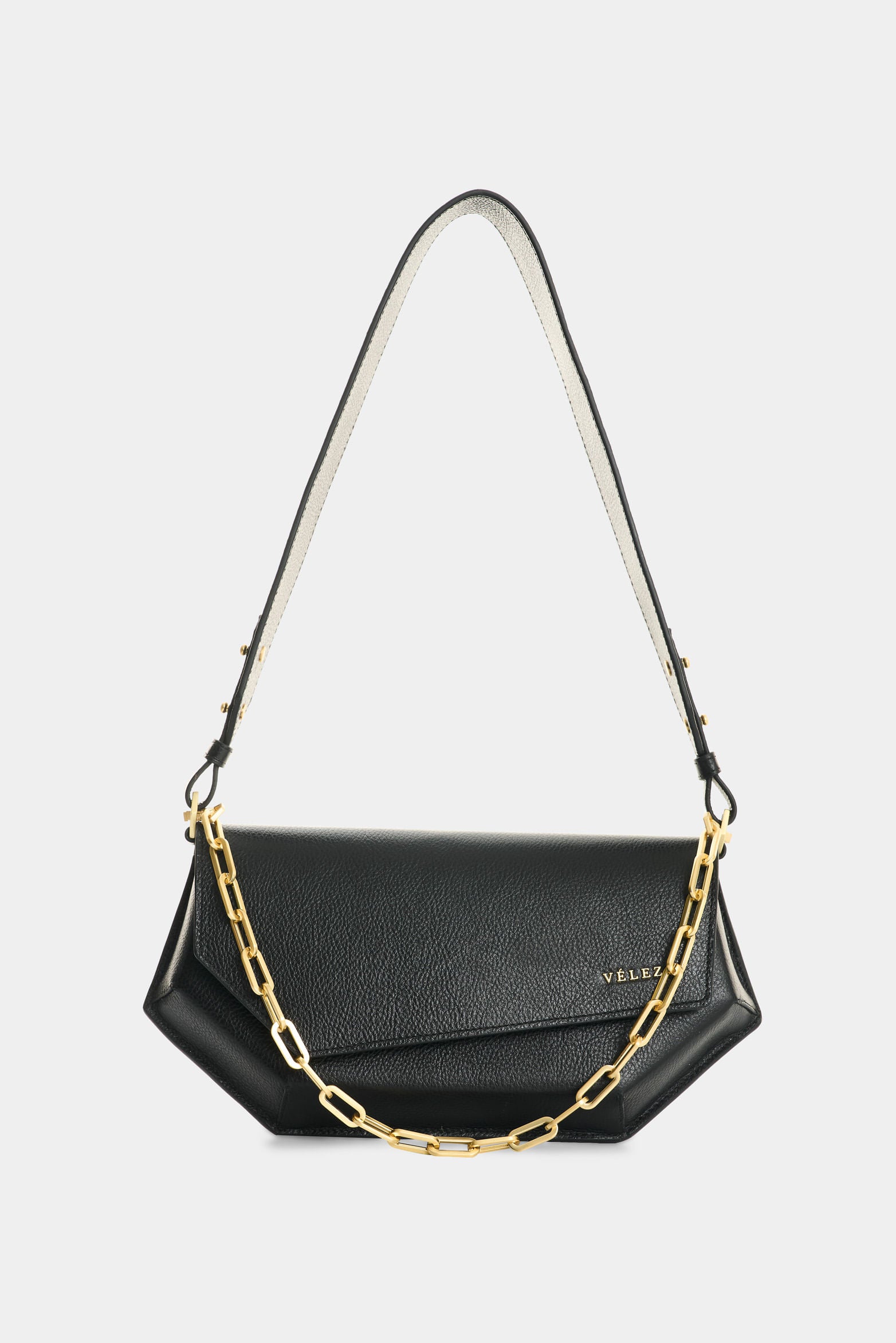 Hexa Leather Crossbody Bag
