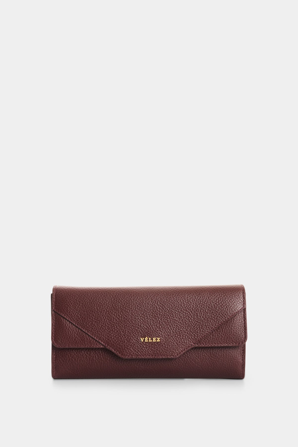 Women's Damasco Leather Checkbook Holder