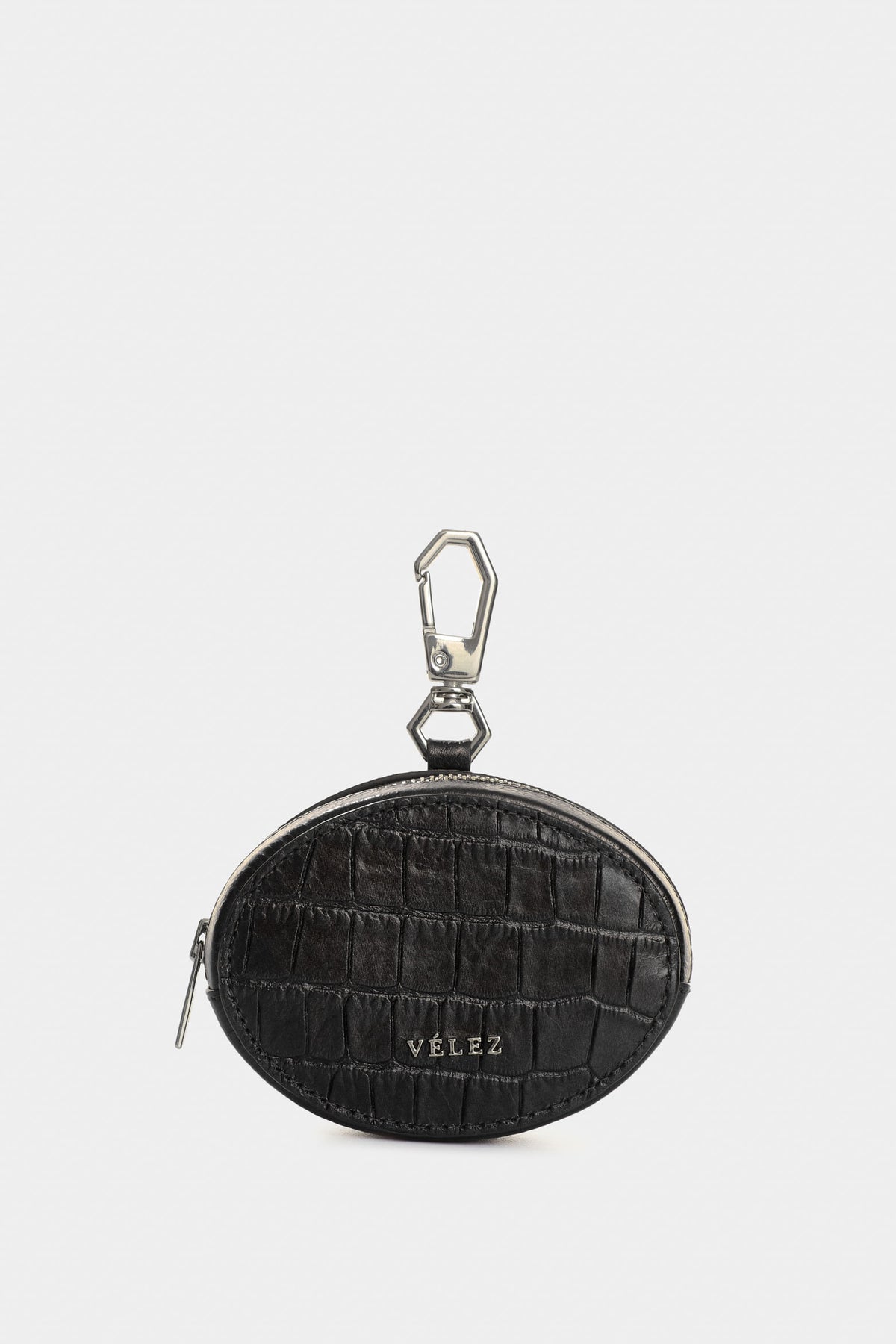 Embossed leather coin purse for women Aria