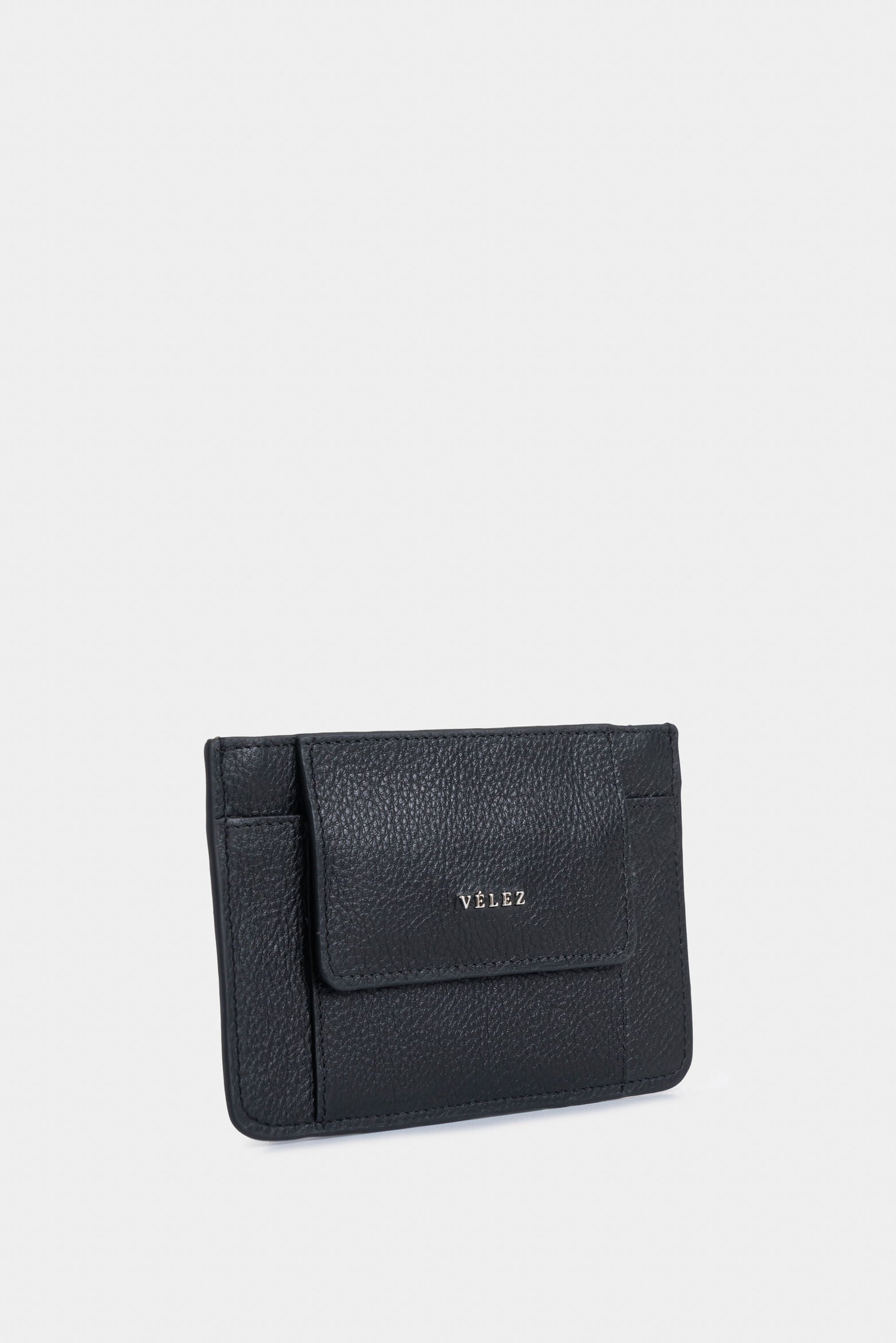 Aventurina leather document holder for women with coin pocket