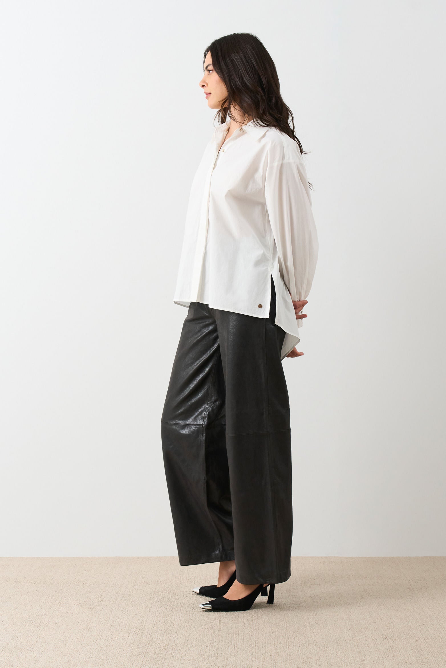 Women’s Astra Oversized Long-Sleeve Shirt