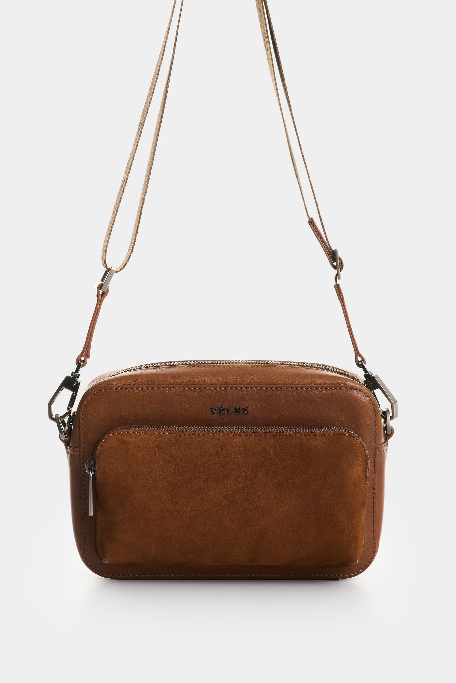 Kansas 2 leather crossbody bag for men