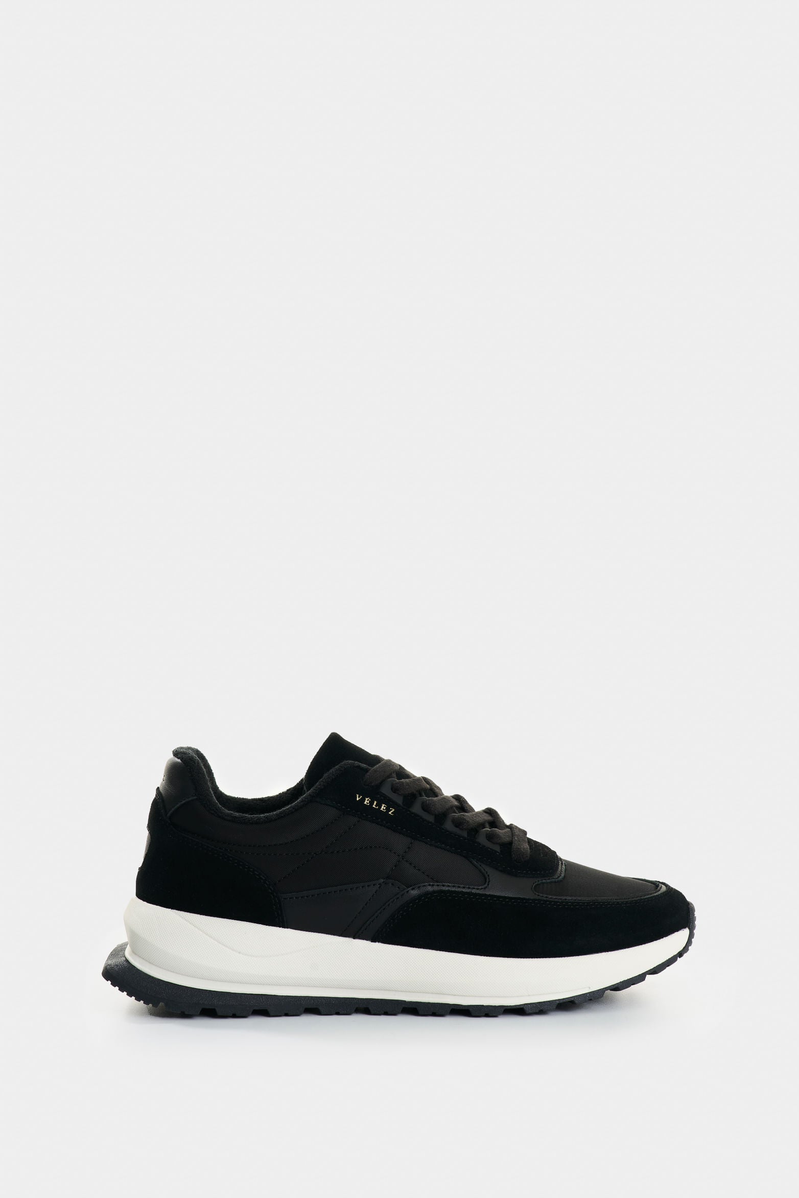 Castor Leather and Textile Men's Sneakers with a Sporty Look