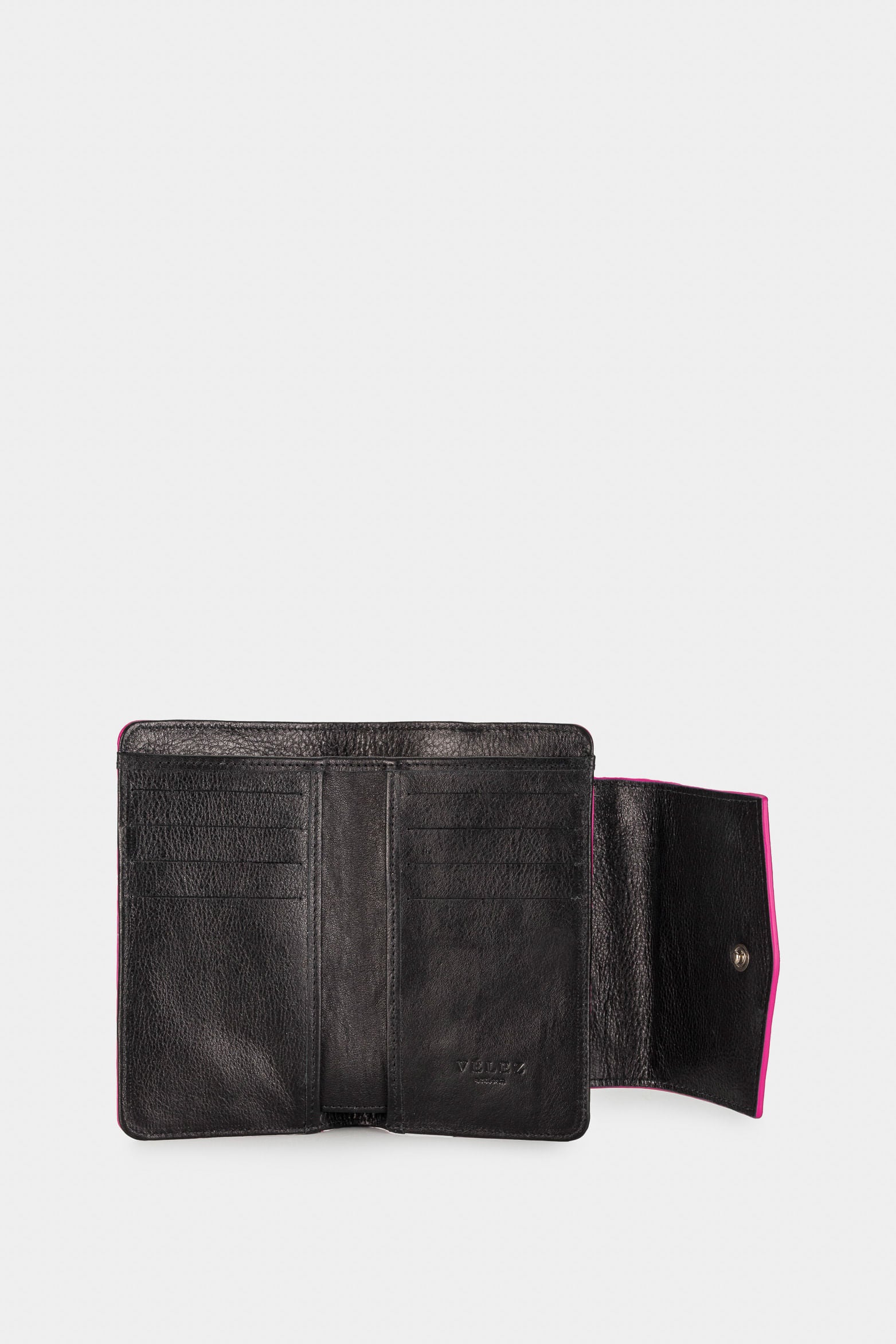 Women’s Bravo Leather Wallet with Contrast Details