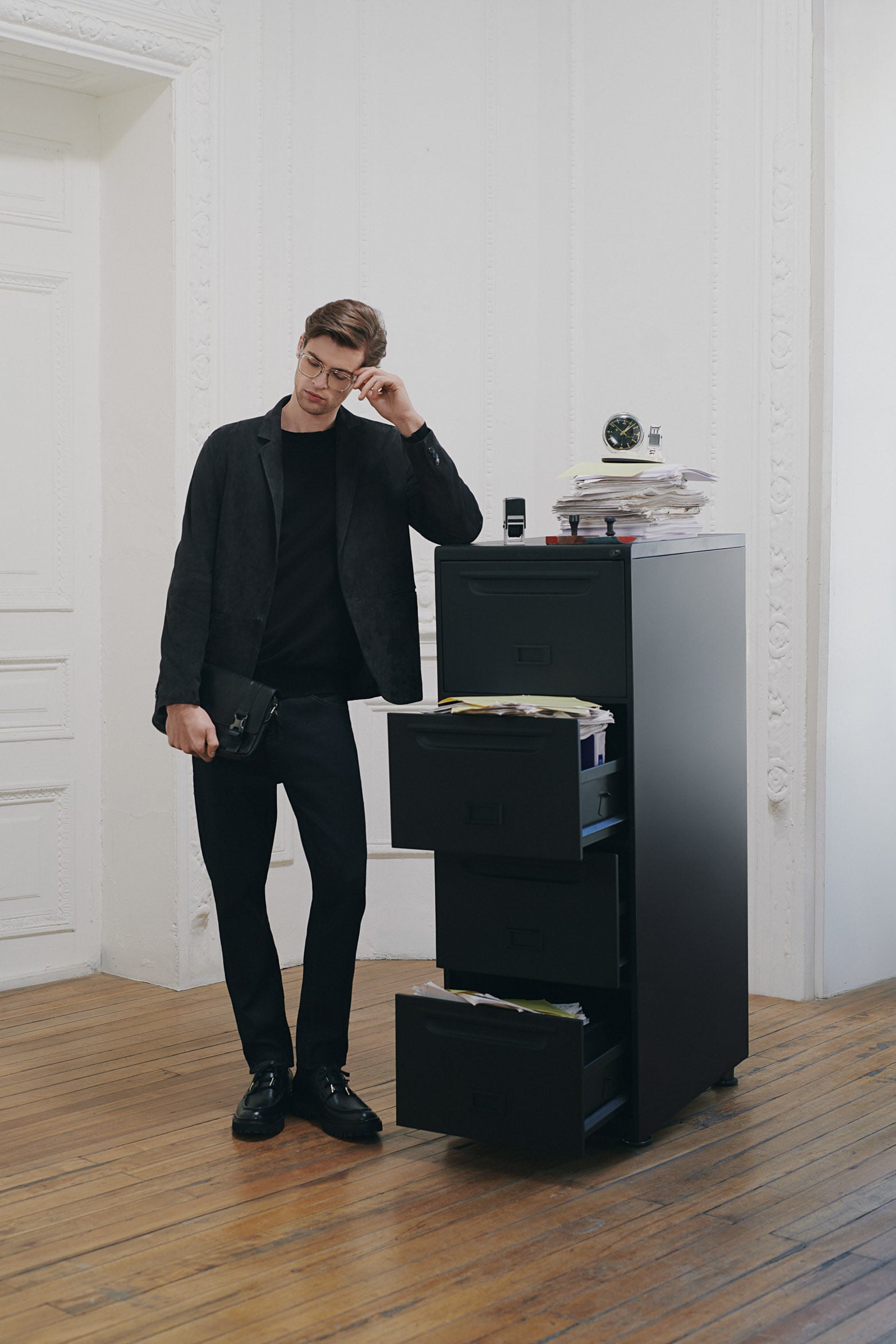 Niger Suede Semi-Fitted Men's Blazer