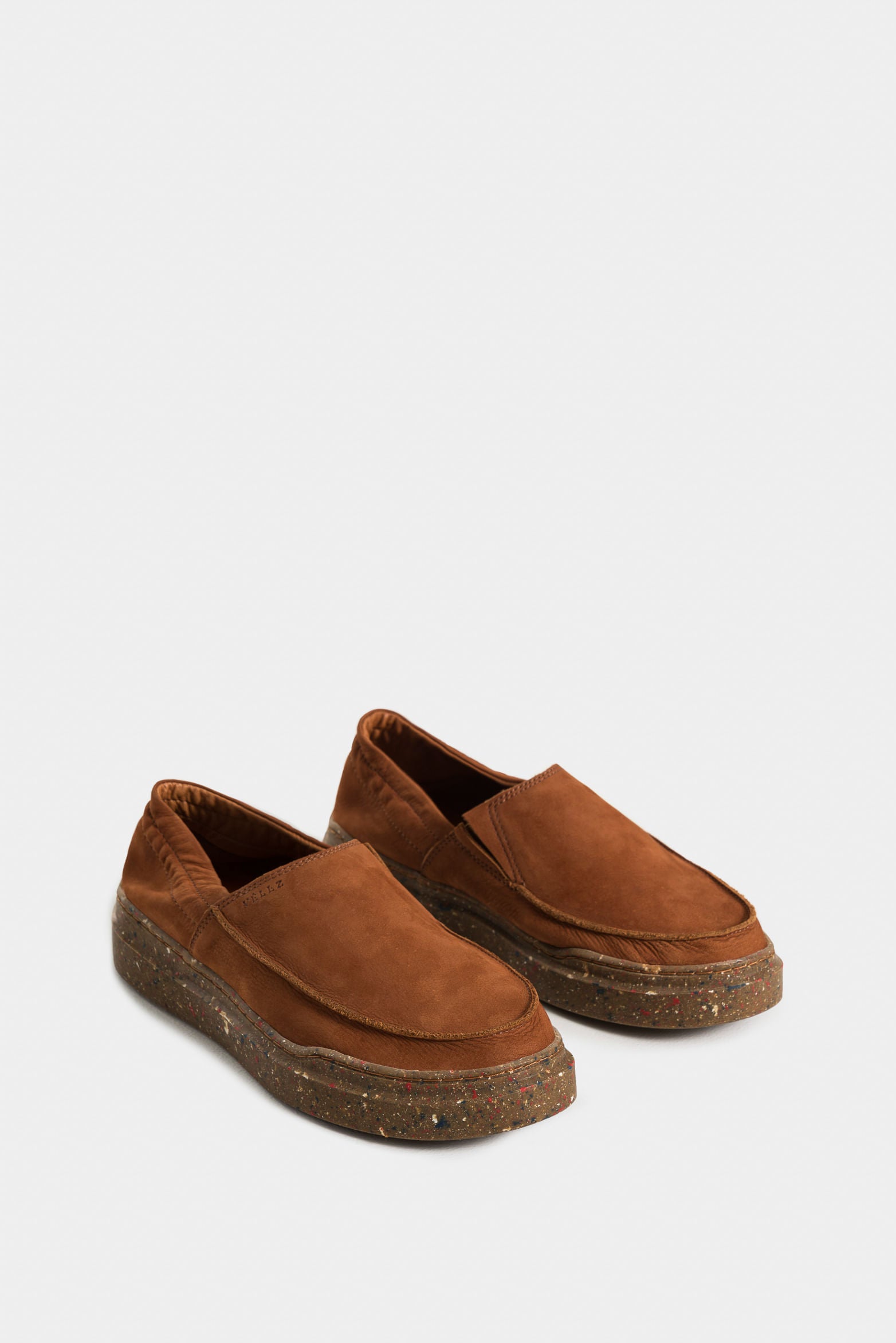 Men’s Malta Leather Loafers Elasticized Heel