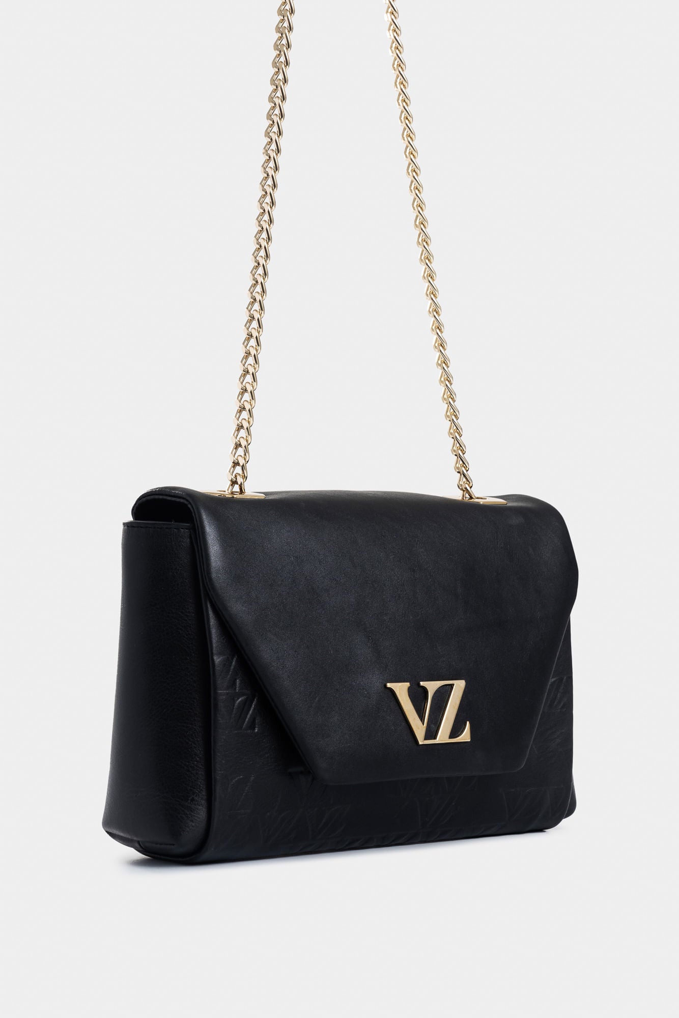 Lili 3.0 leather bowling bag for women chain