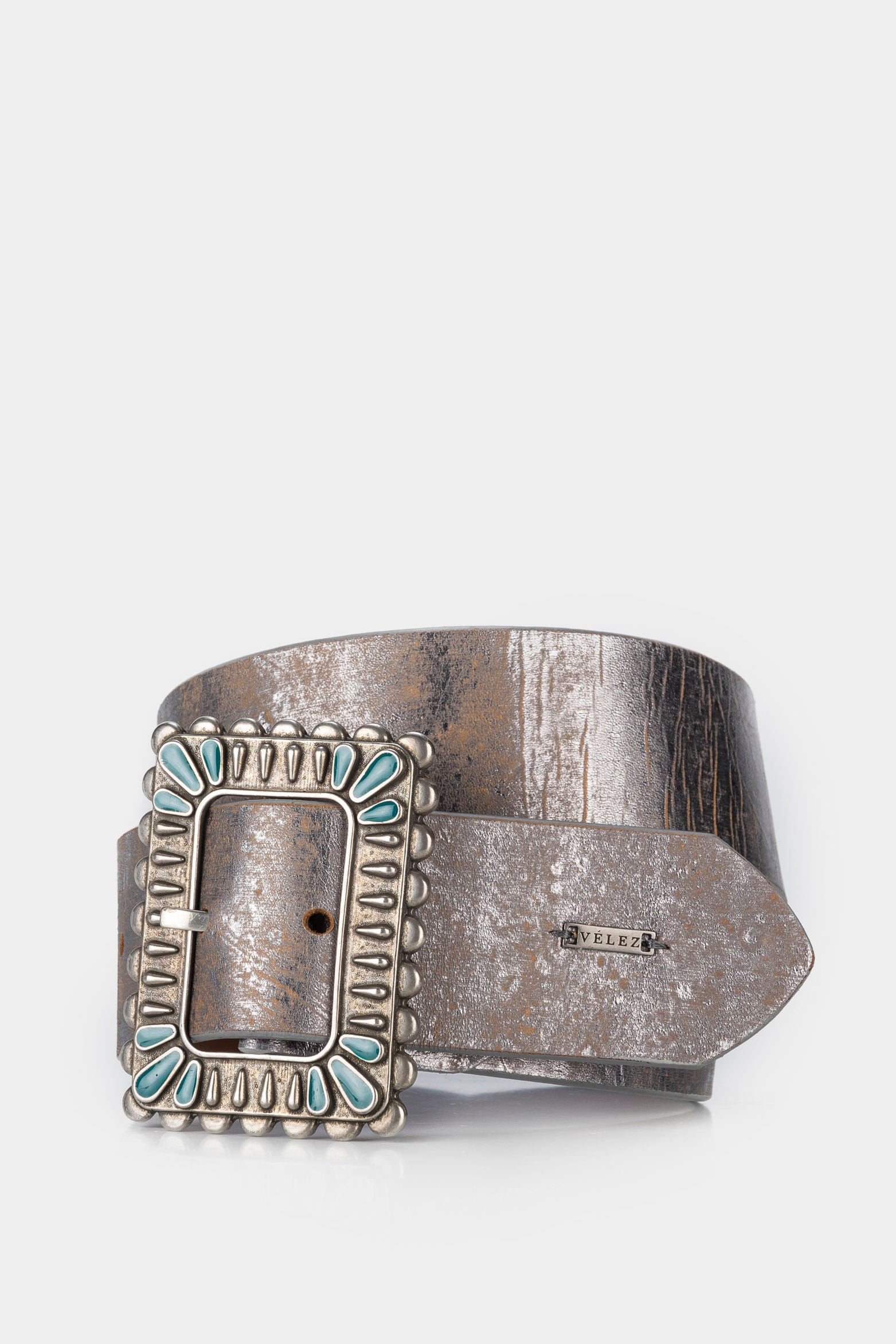 Women’s Zermat Single-Sided Boho-Style Wide Leather Belt