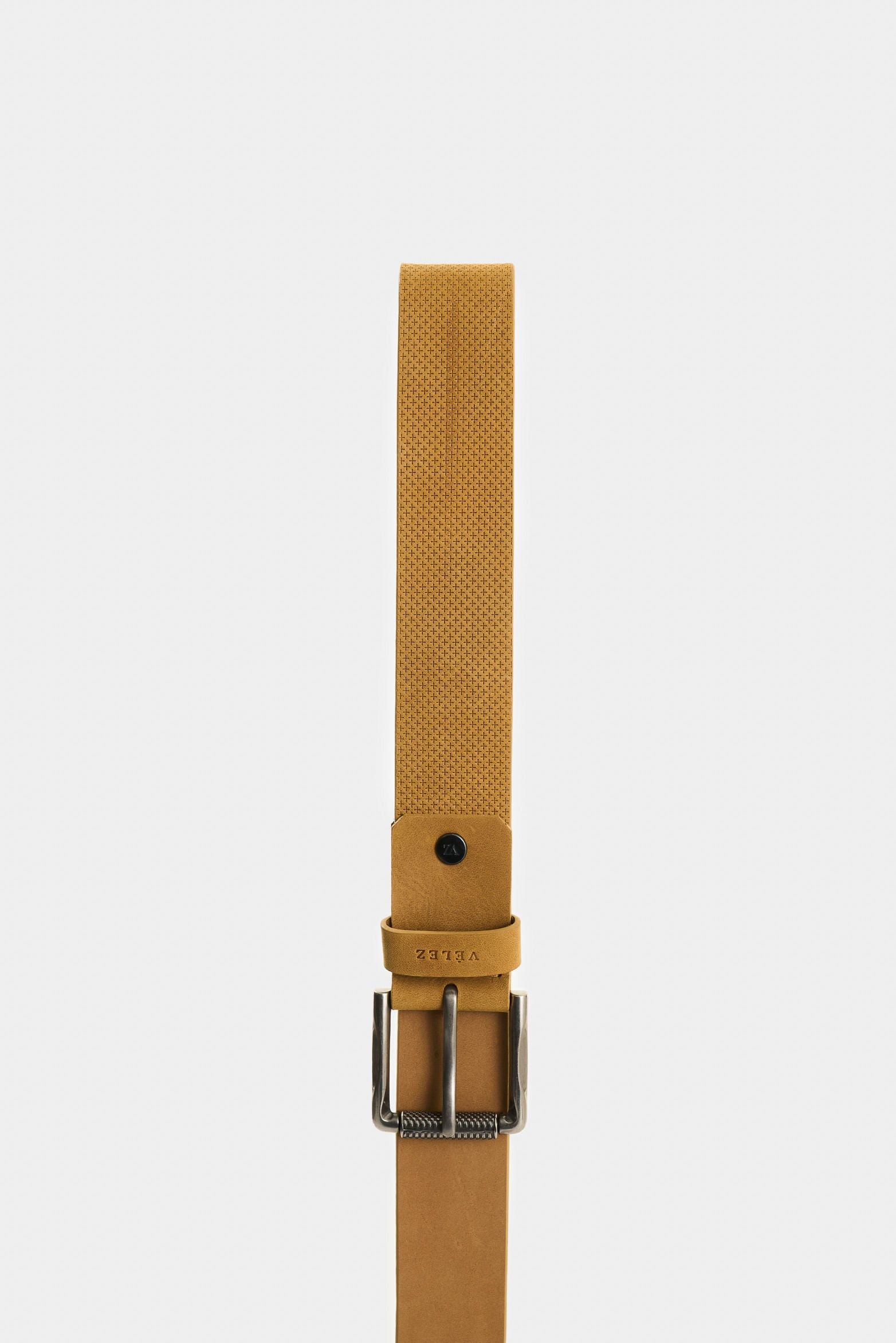 Oregon waxed single-face belt for men