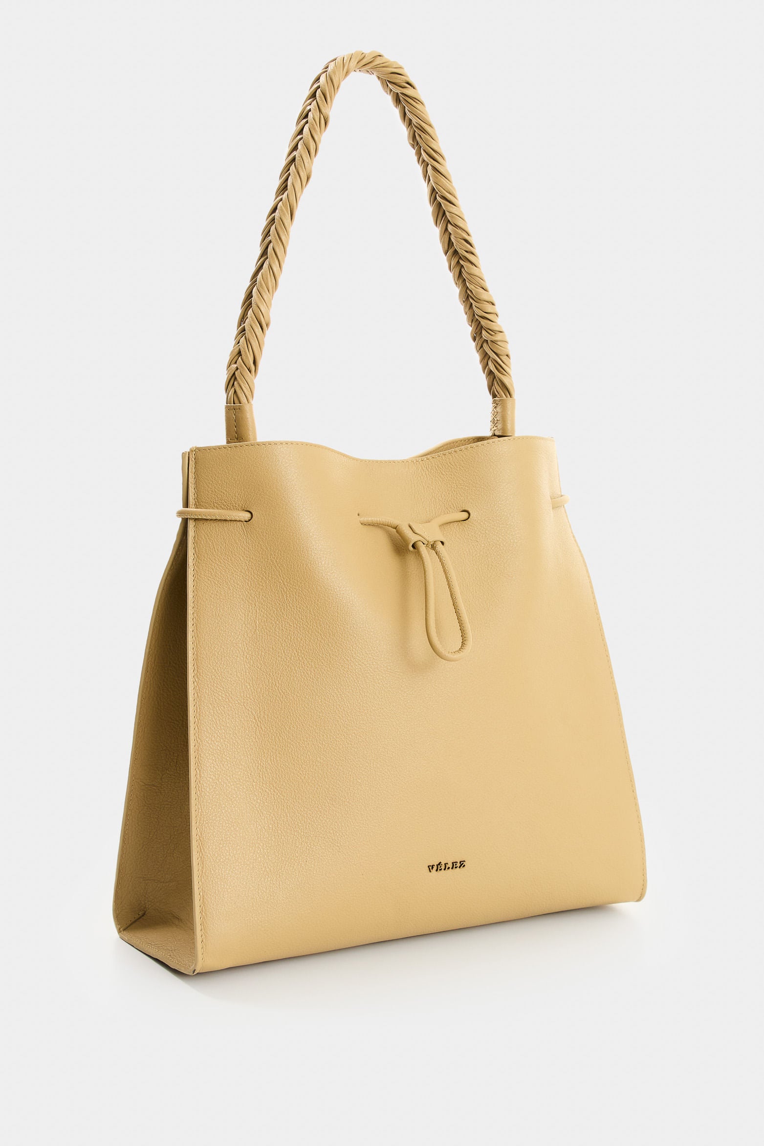 Aromia leather shopping bag for women