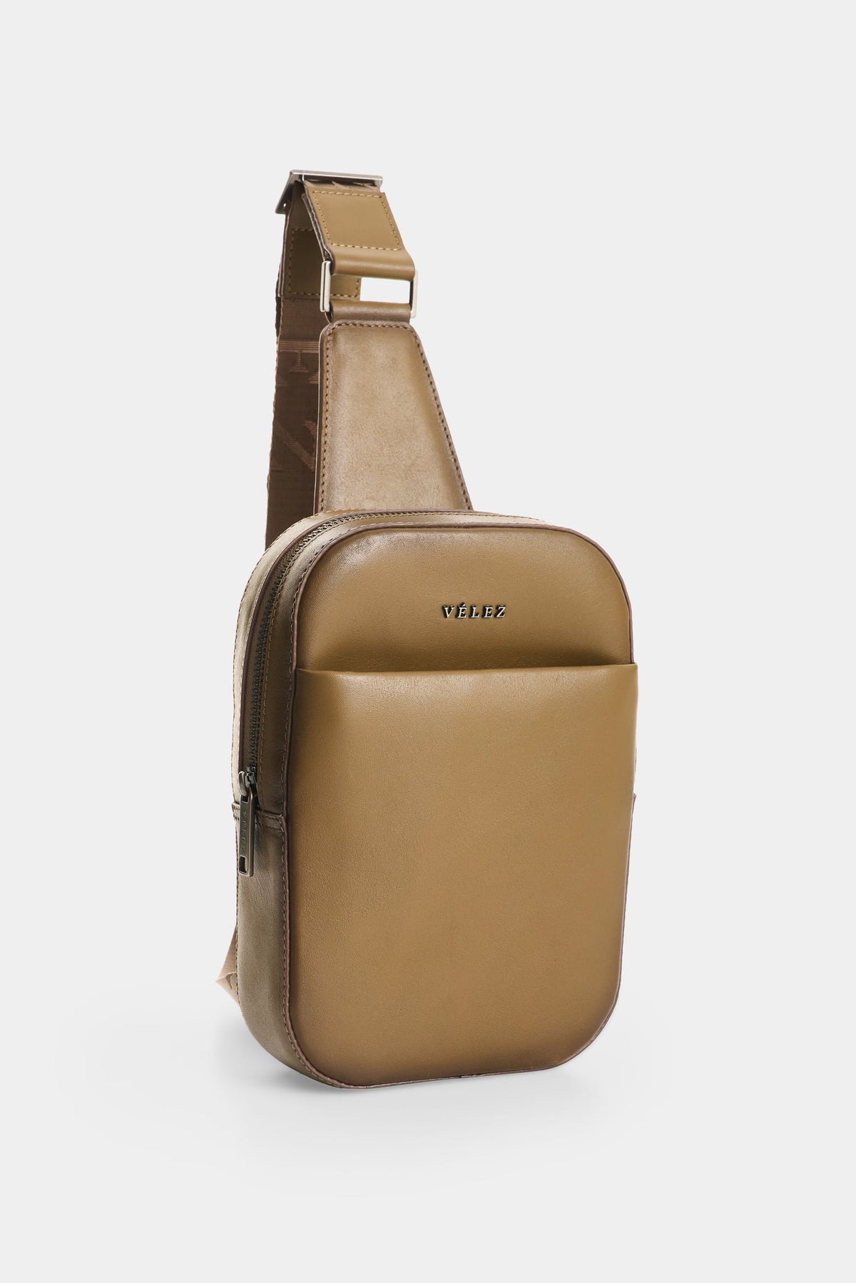 Leather crossbody bag for men Mikeno 4.0