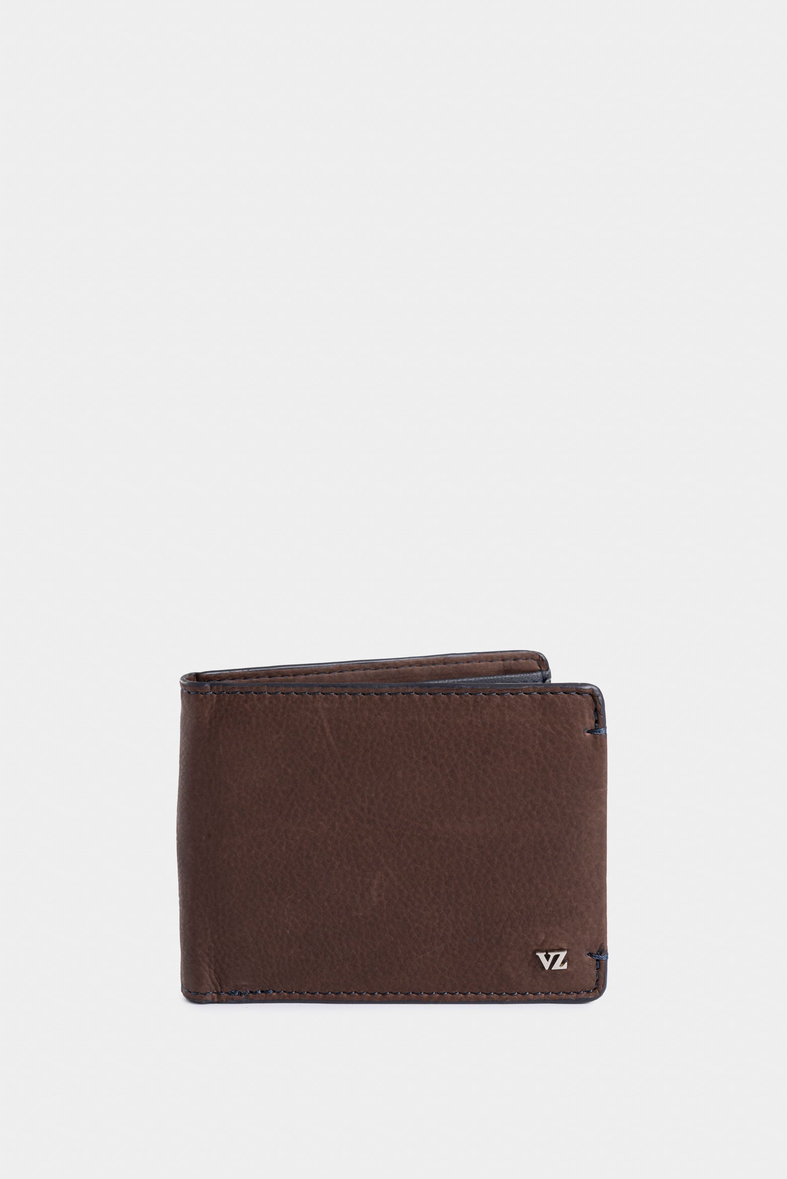 Slim Leather Wallet for Men, Monogram