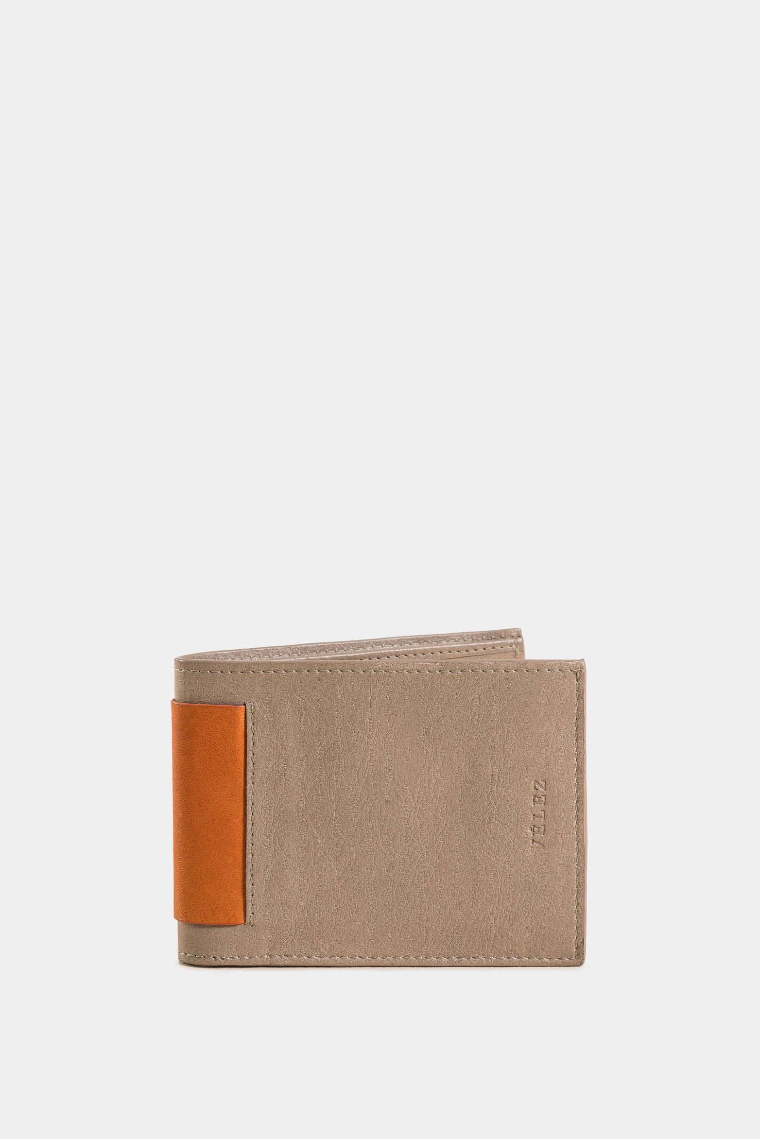 Namib Leather Wallet for Men with Perforated Detail