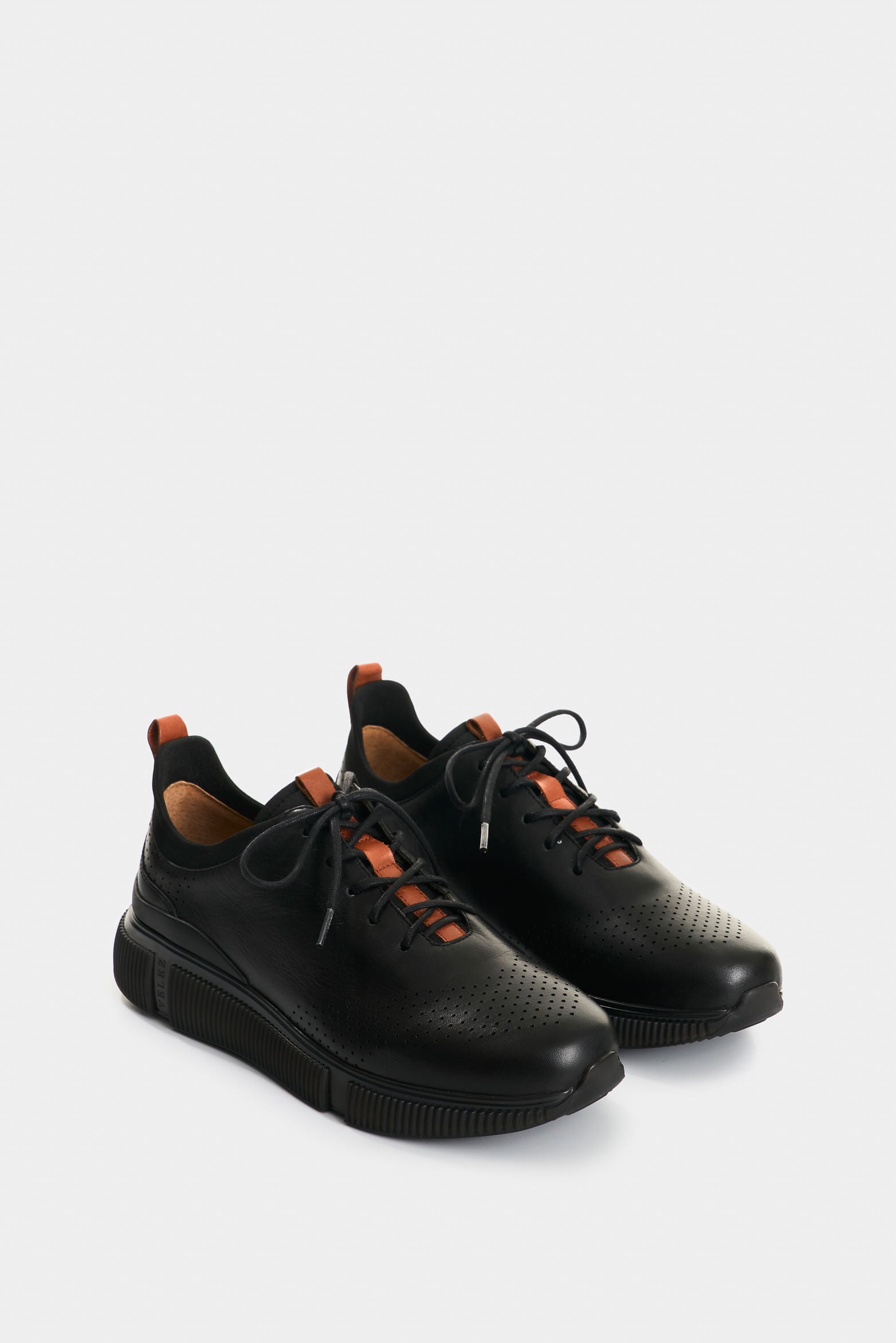 Aria Leather Lace-Up Shoes for Men