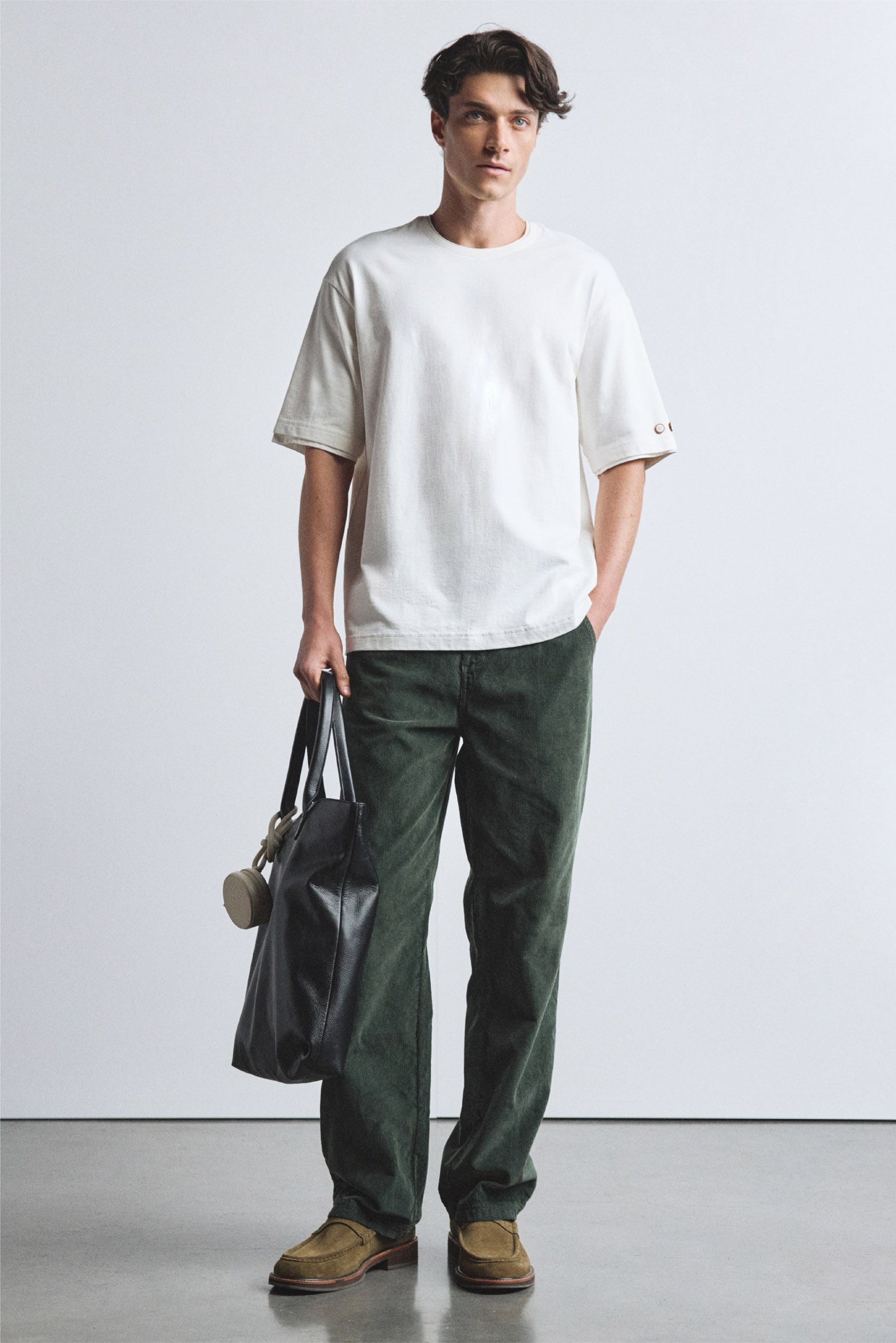 Oversized Valle short sleeve t-shirt for men