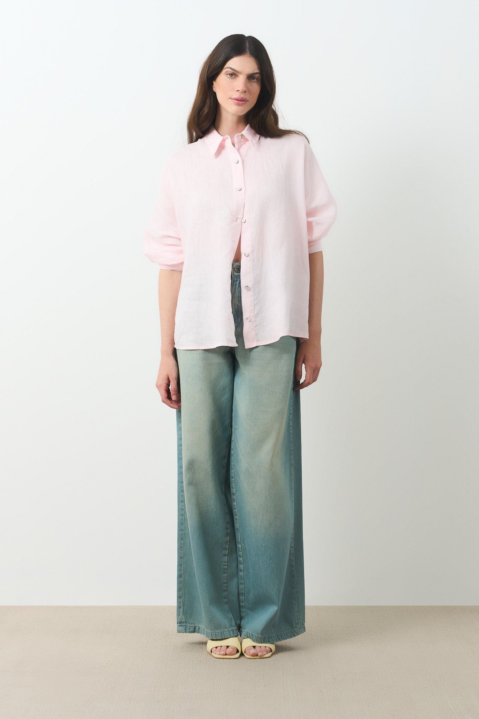 Peonia batwing-sleeve shirt for women