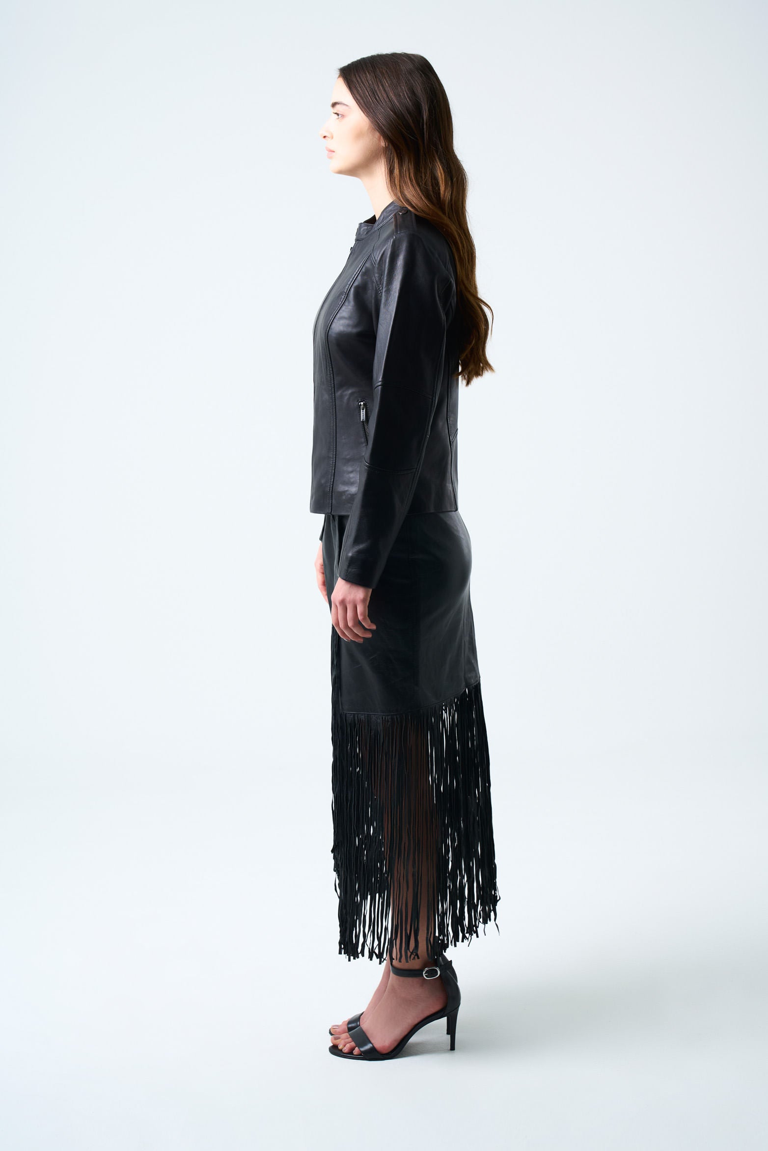 Rider Leather Jacket for Women Slim Fit