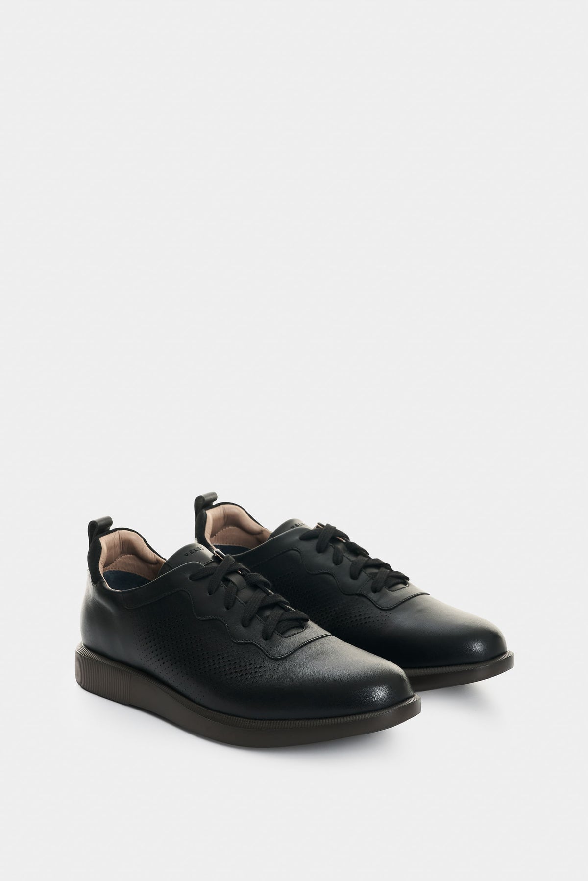 Aged leather lace-up shoe for men Nacar 2.0