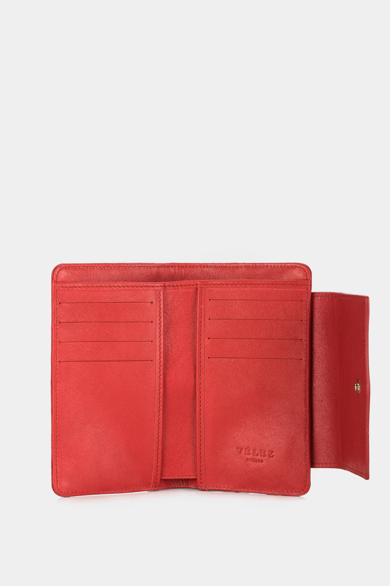 Women’s Bravo Leather Wallet with Contrast Details