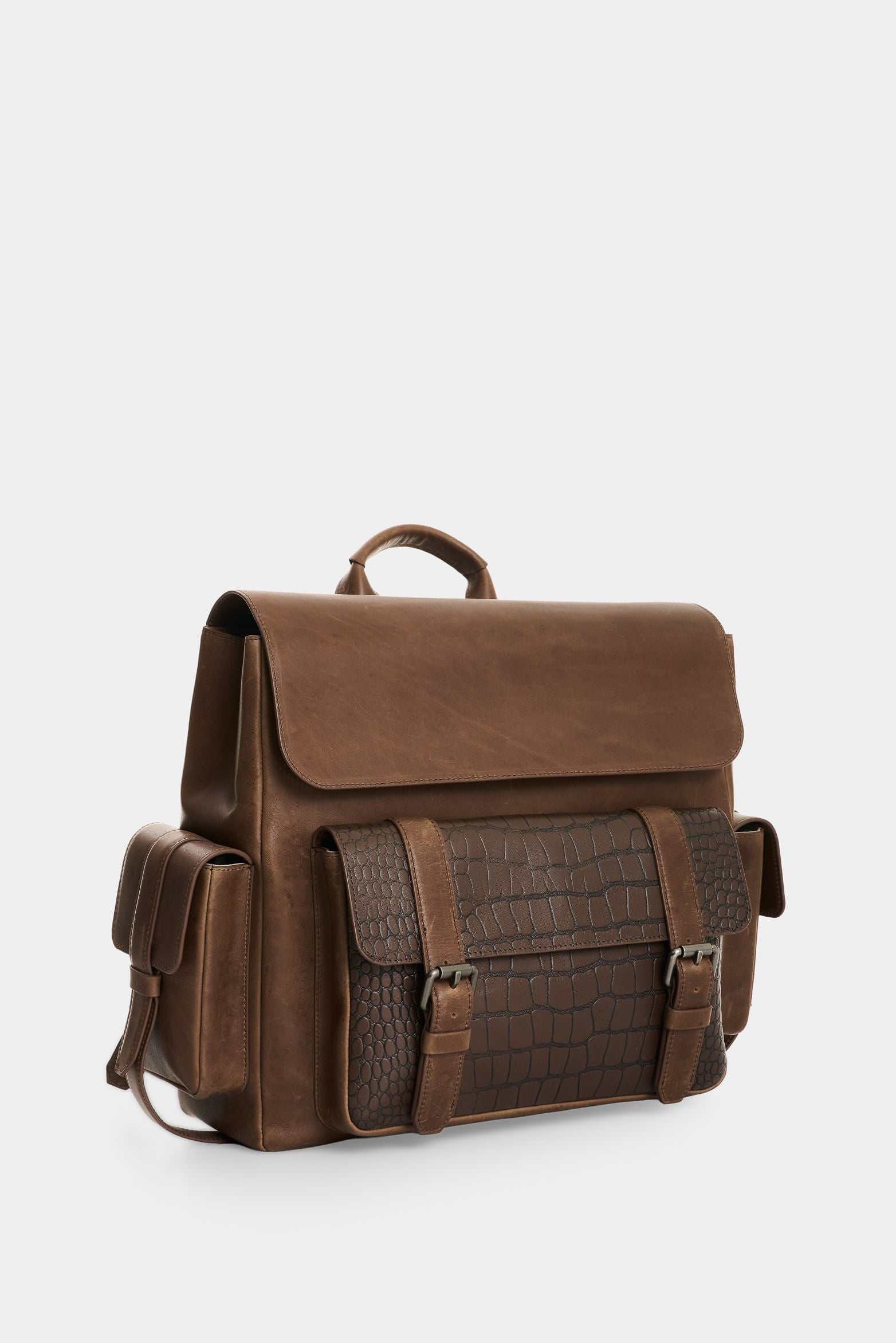 Men's Archaeology Leather Backpack