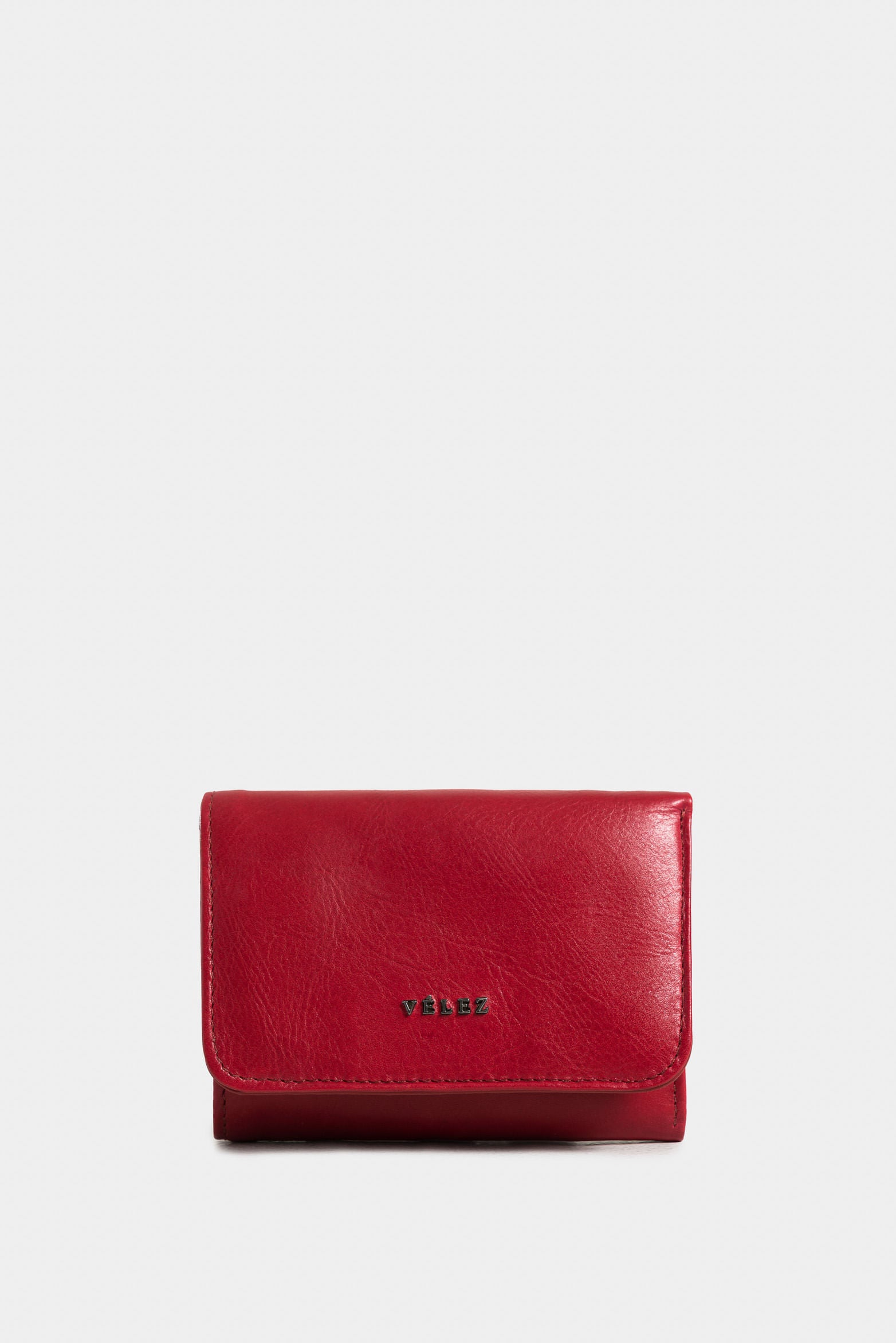 Small Leather Wallet for Women with Clasp Coin Purse