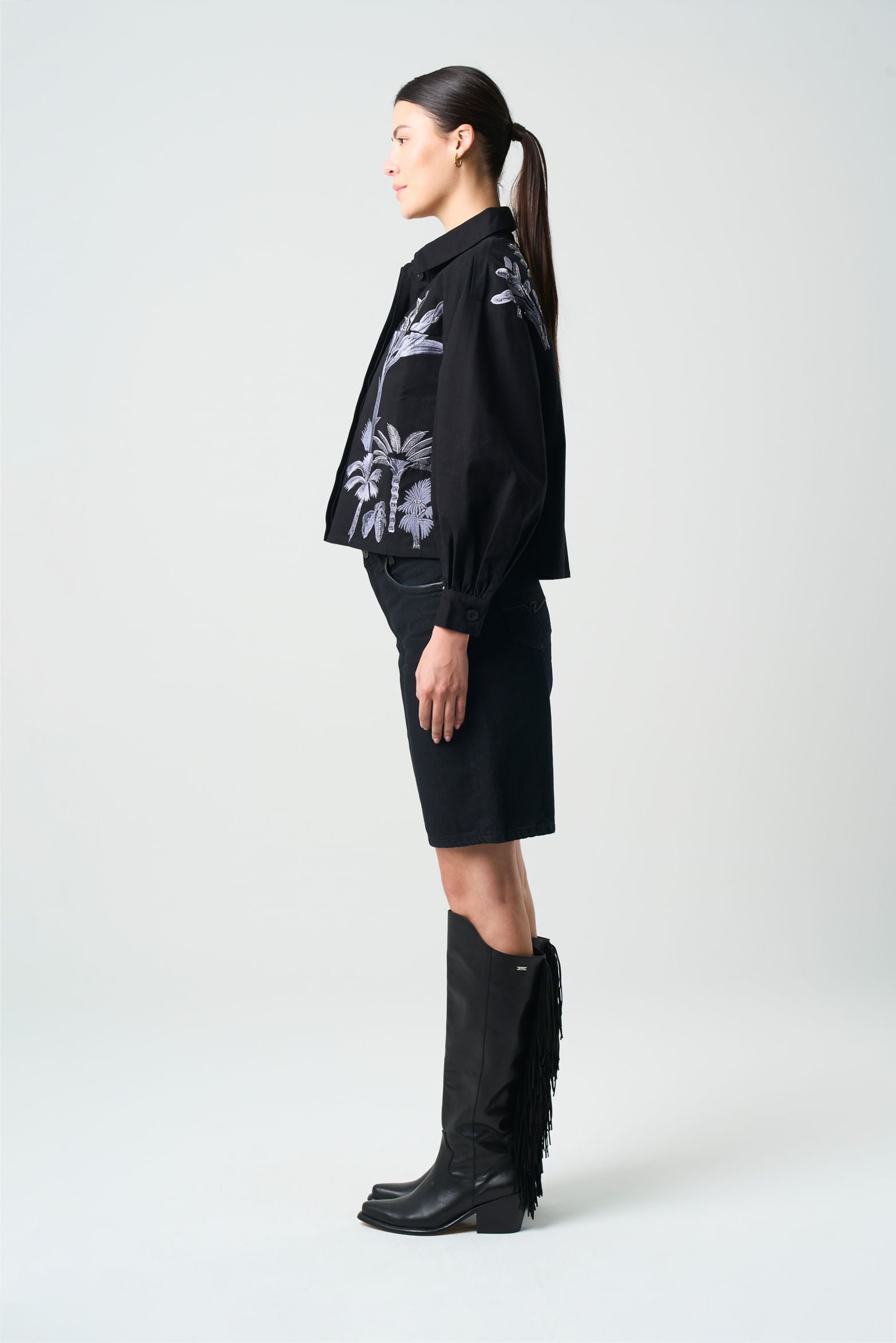 Women's Dune Jacket with embroidered detail