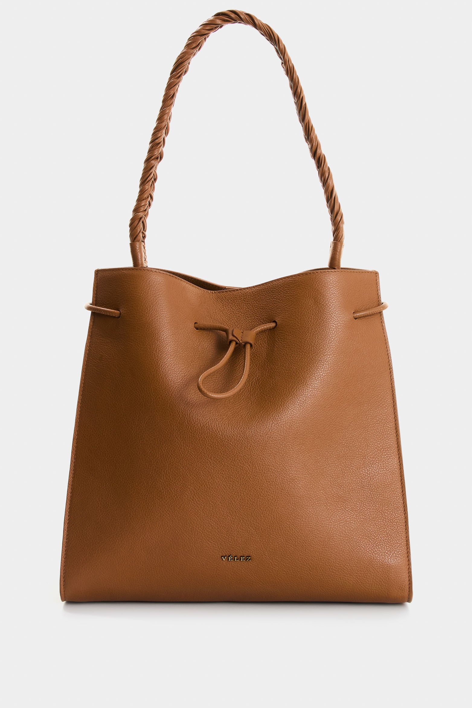 Aromia leather shopping bag for women