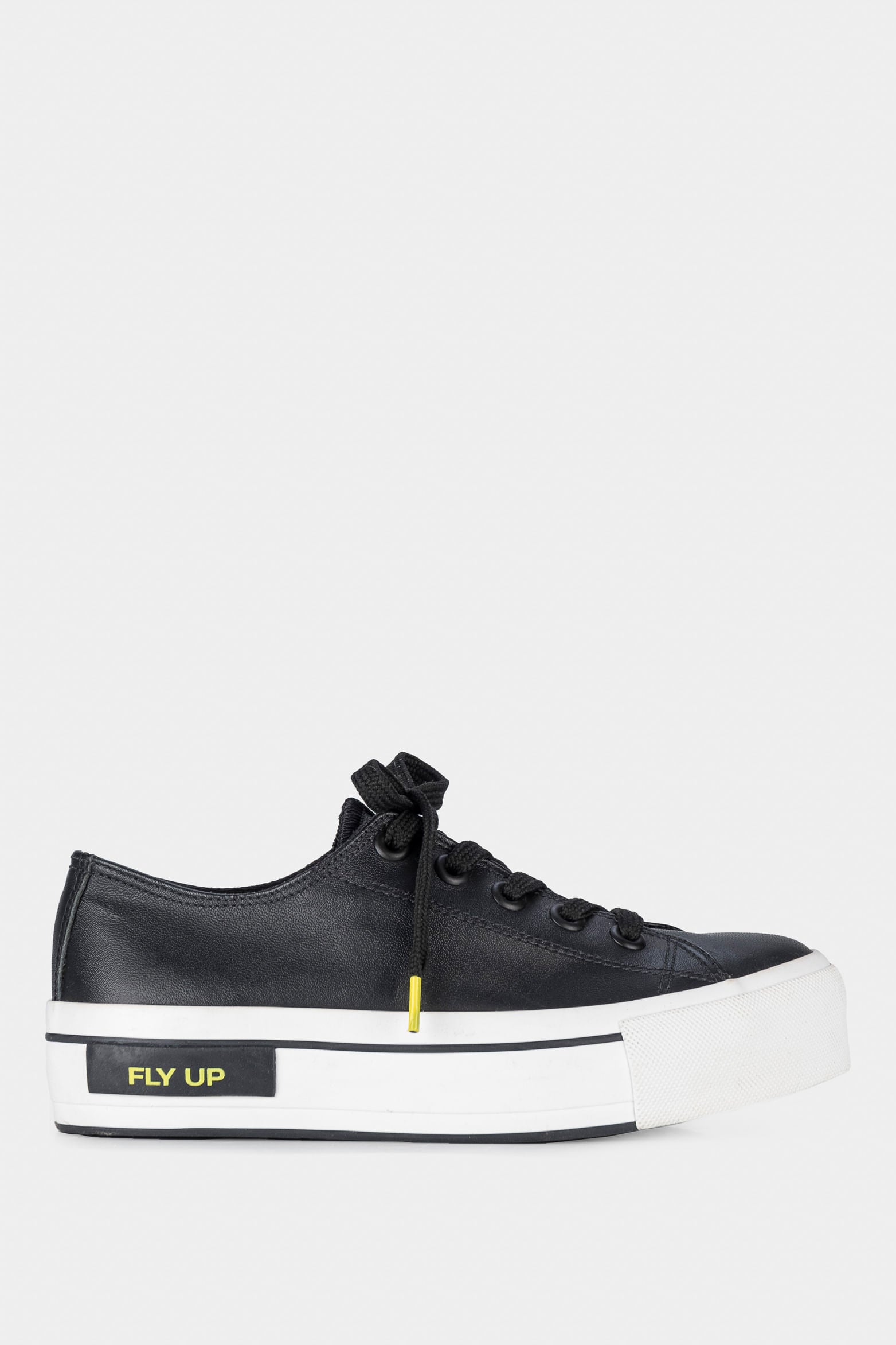 Women’s Nepal Sneakers in Black Leather