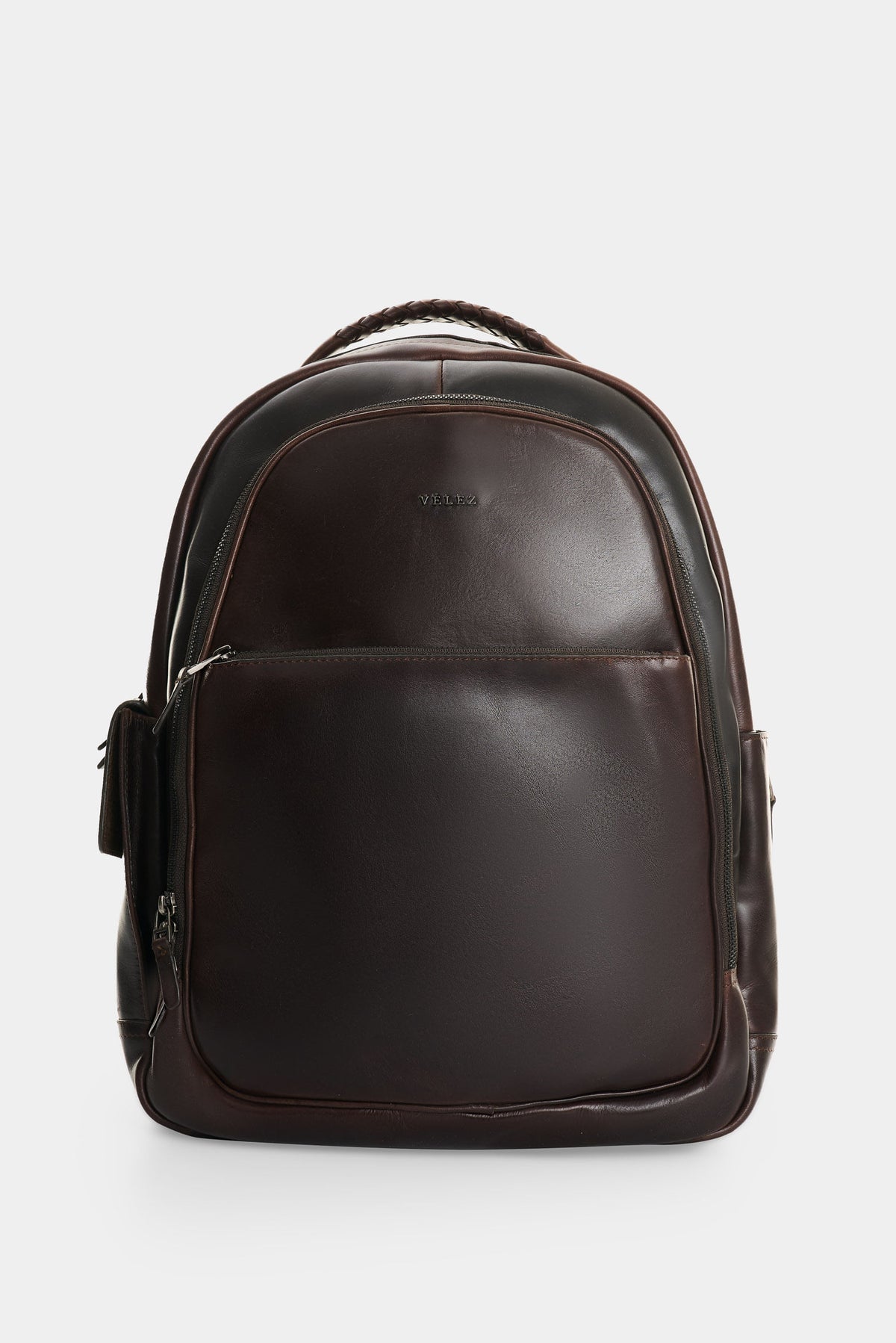 Men's Tropical Leather Backpack