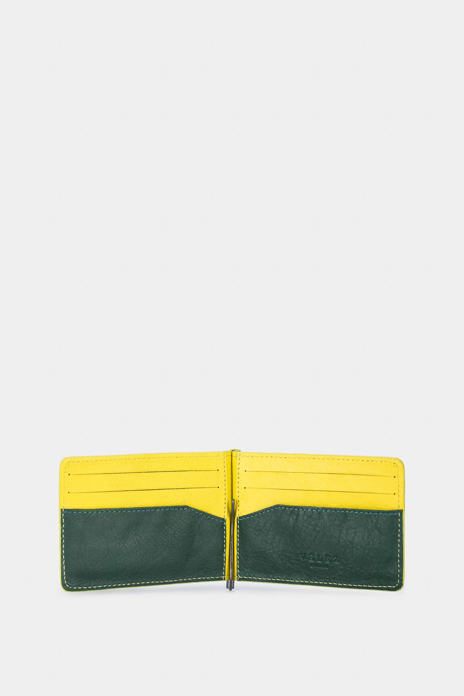 Men’s Aquila Wallet in Aquamarine Leather with Compact Design