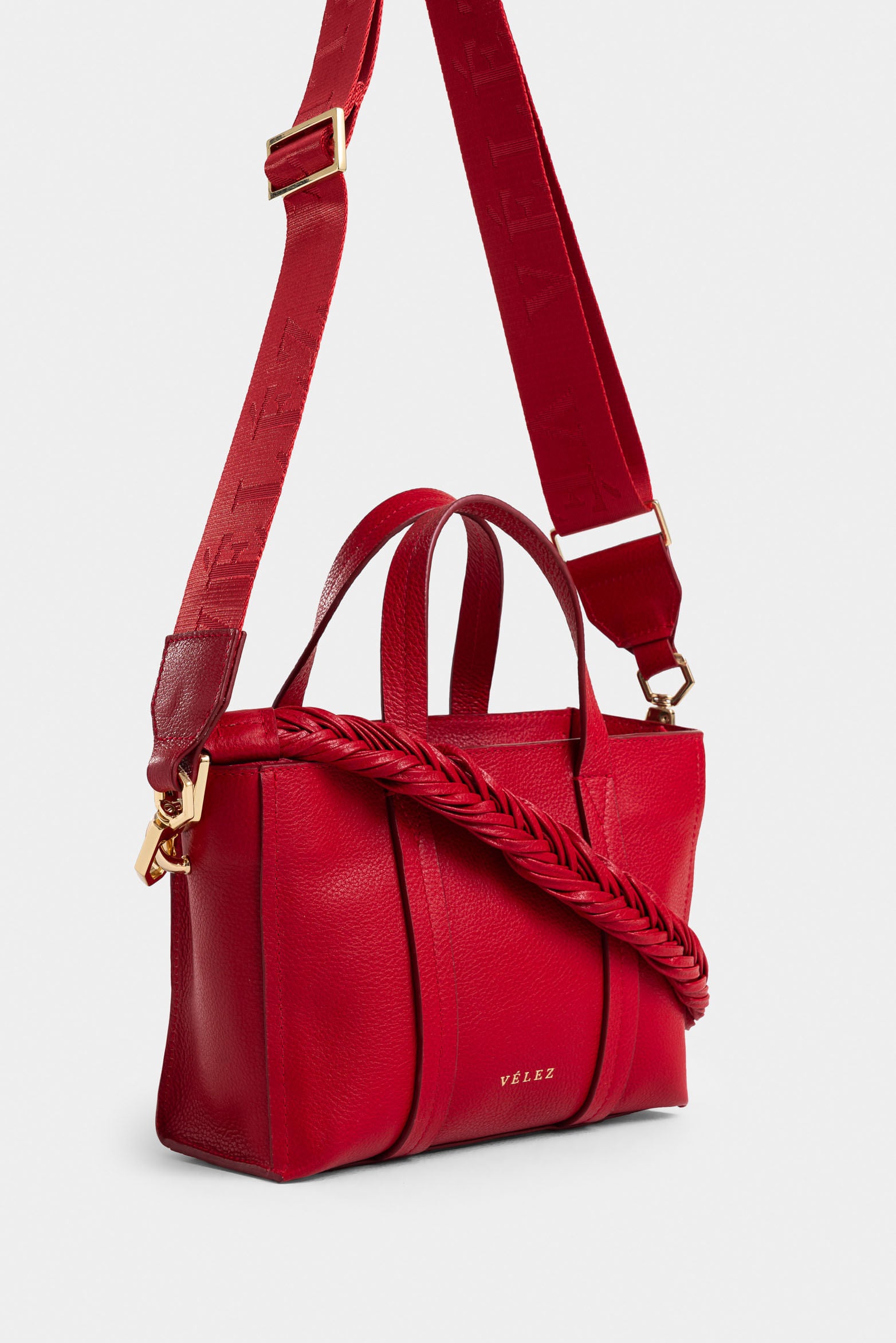 Alessia Leather Hands-Free Bag for Women with Braided Strap