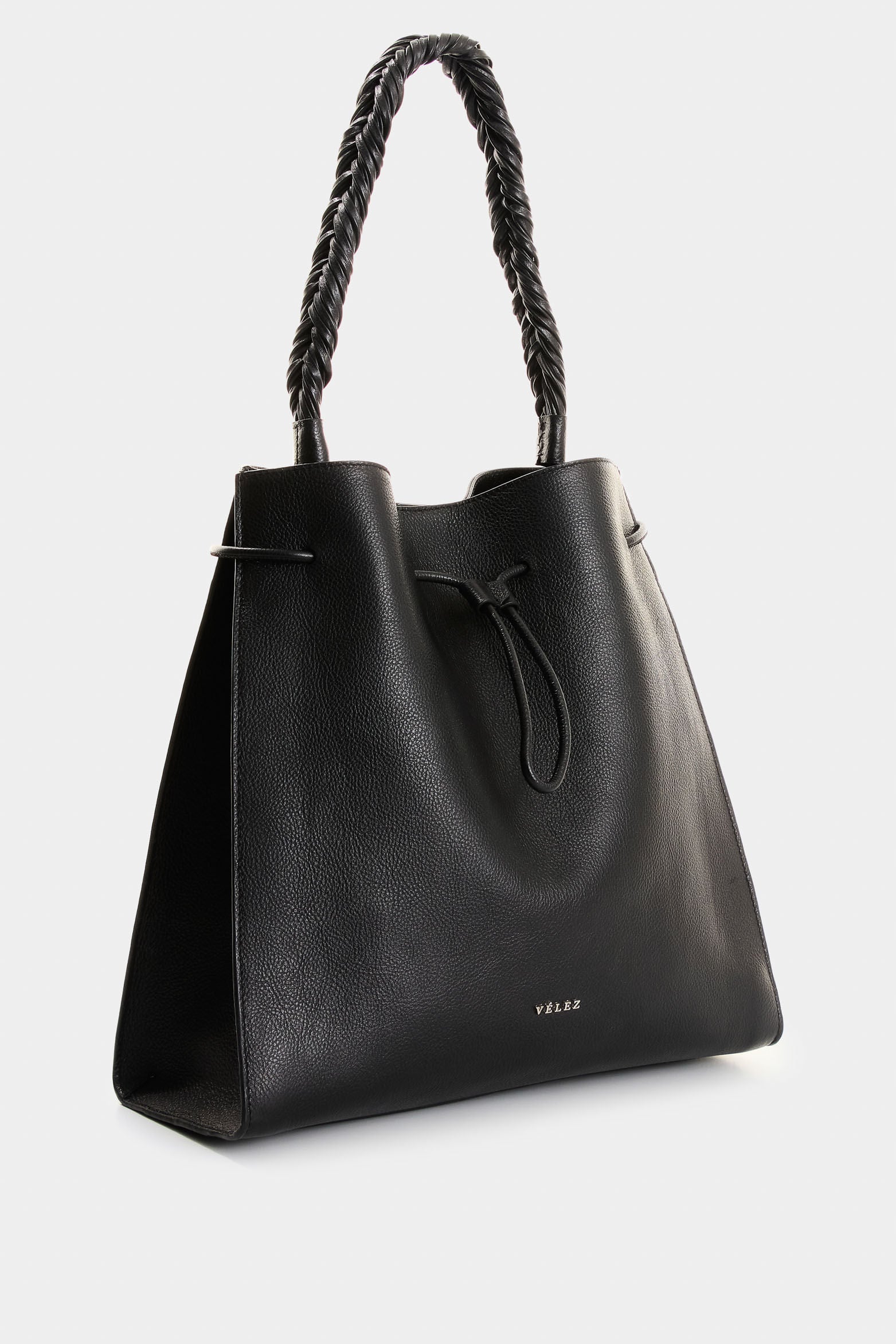 Aromia leather shopping bag for women