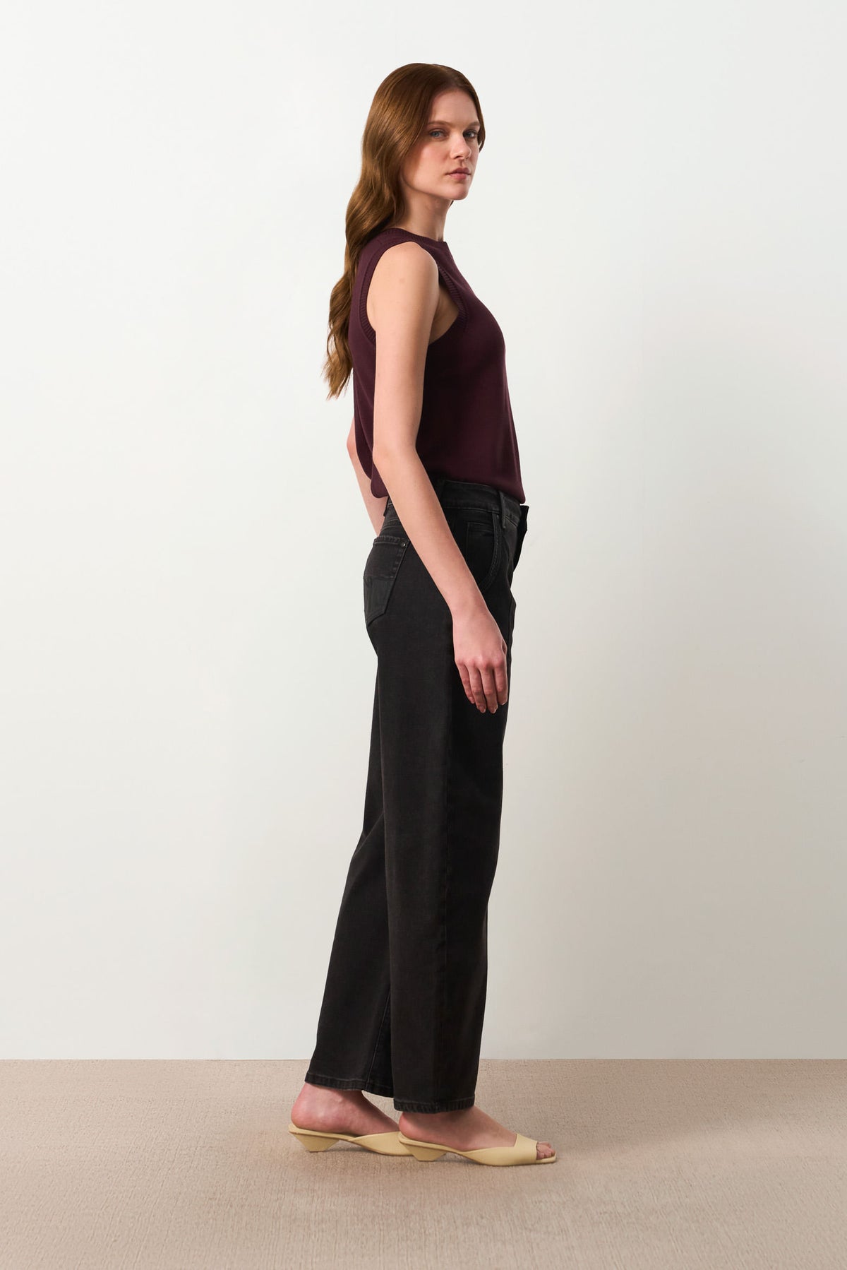 Barrel-leg jeans for women Barrel