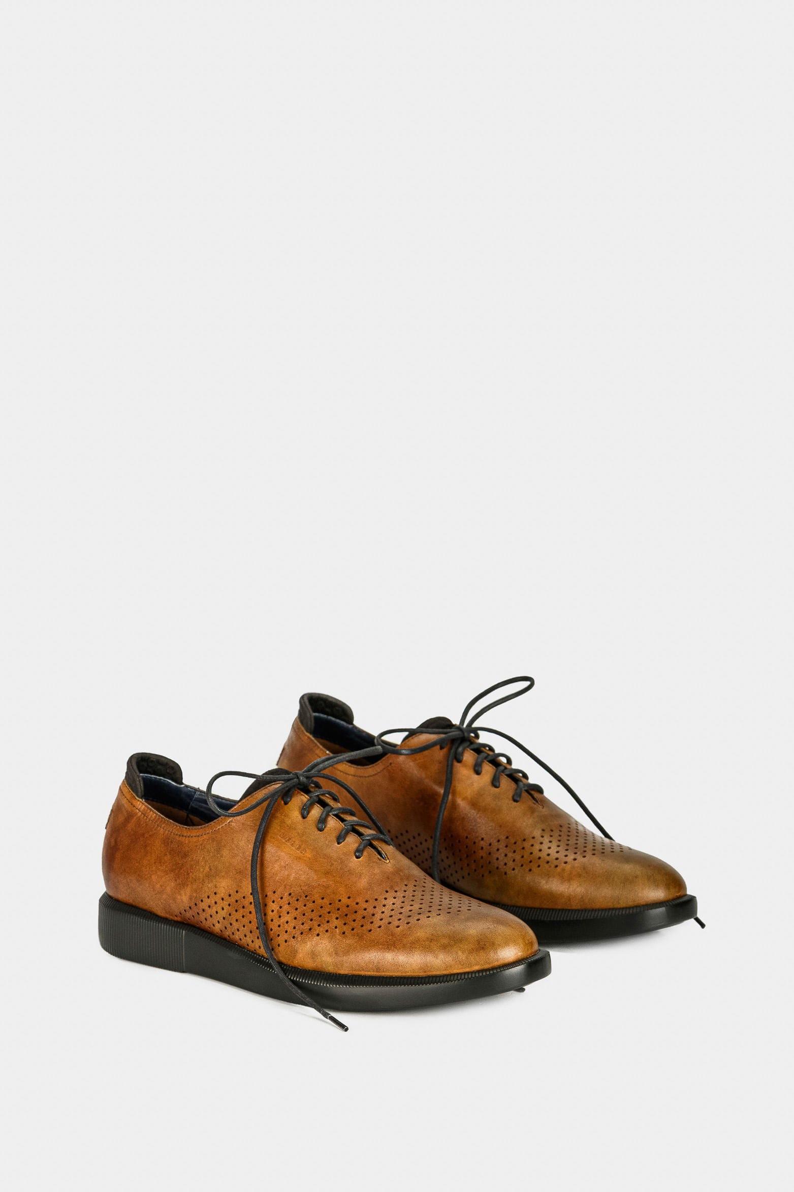 Dalí Lace-Up Leather Shoes for Men Vintage