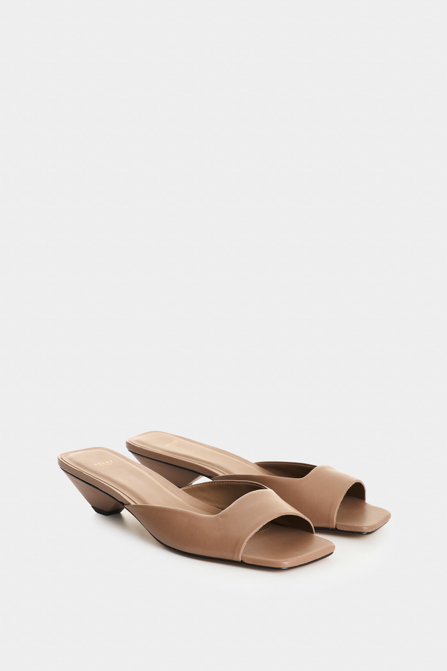 Leather heeled sandal for women Marquee 2.0