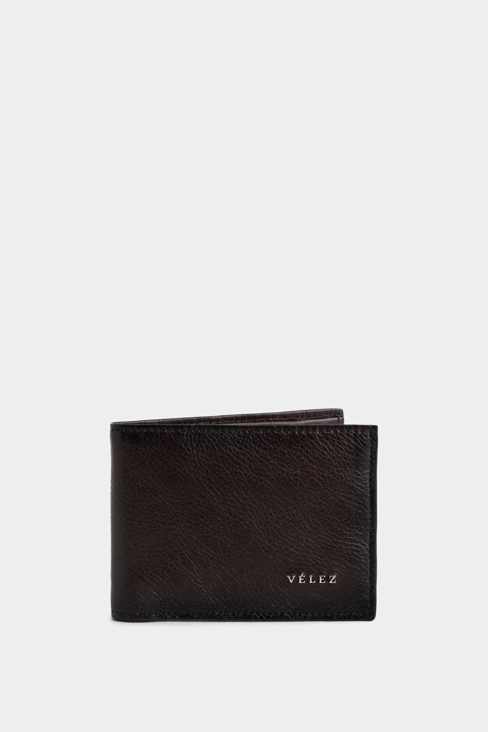 Ontario Leather Wallet for Men with Spaced Outline