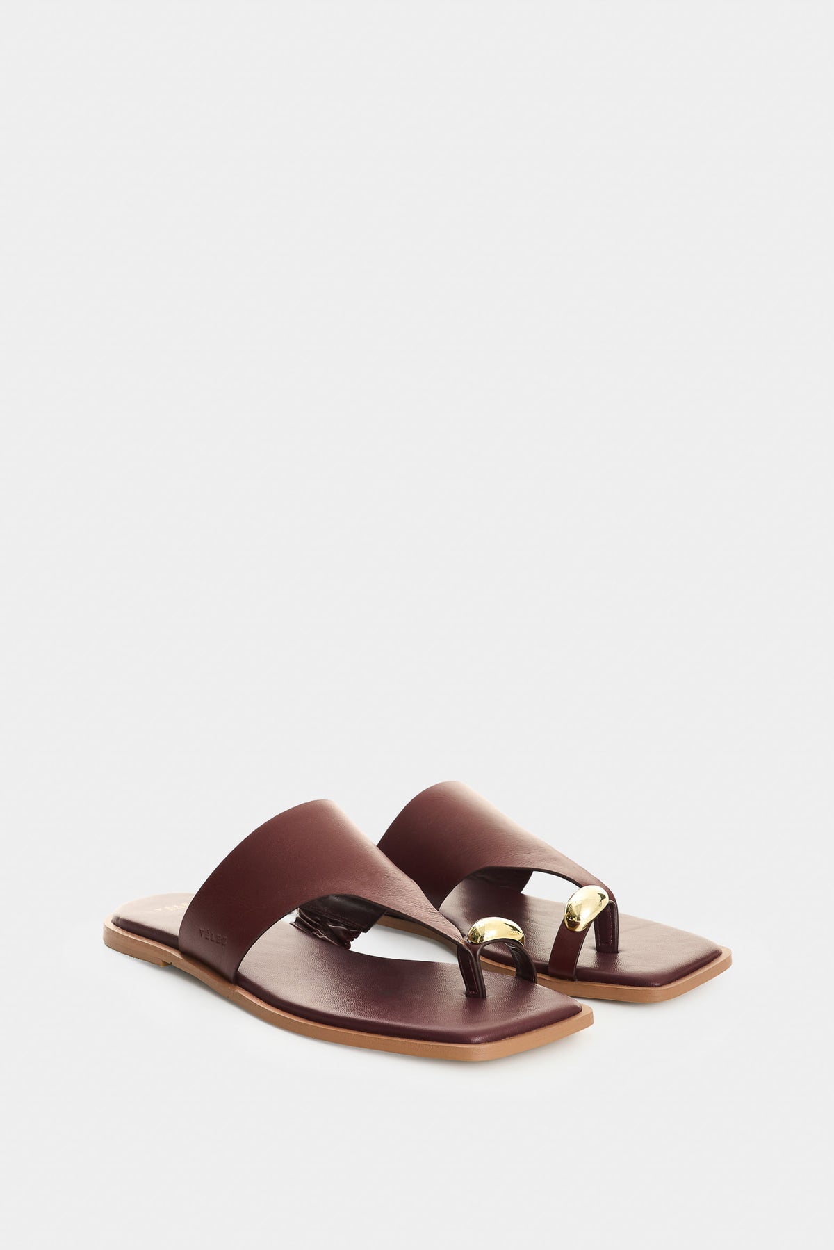 Women's Naia Flat Leather Sandals