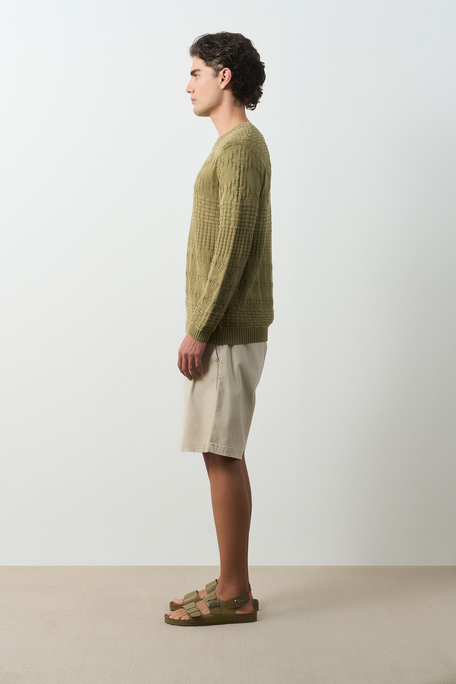 Ayar knit sweater for men regular fit