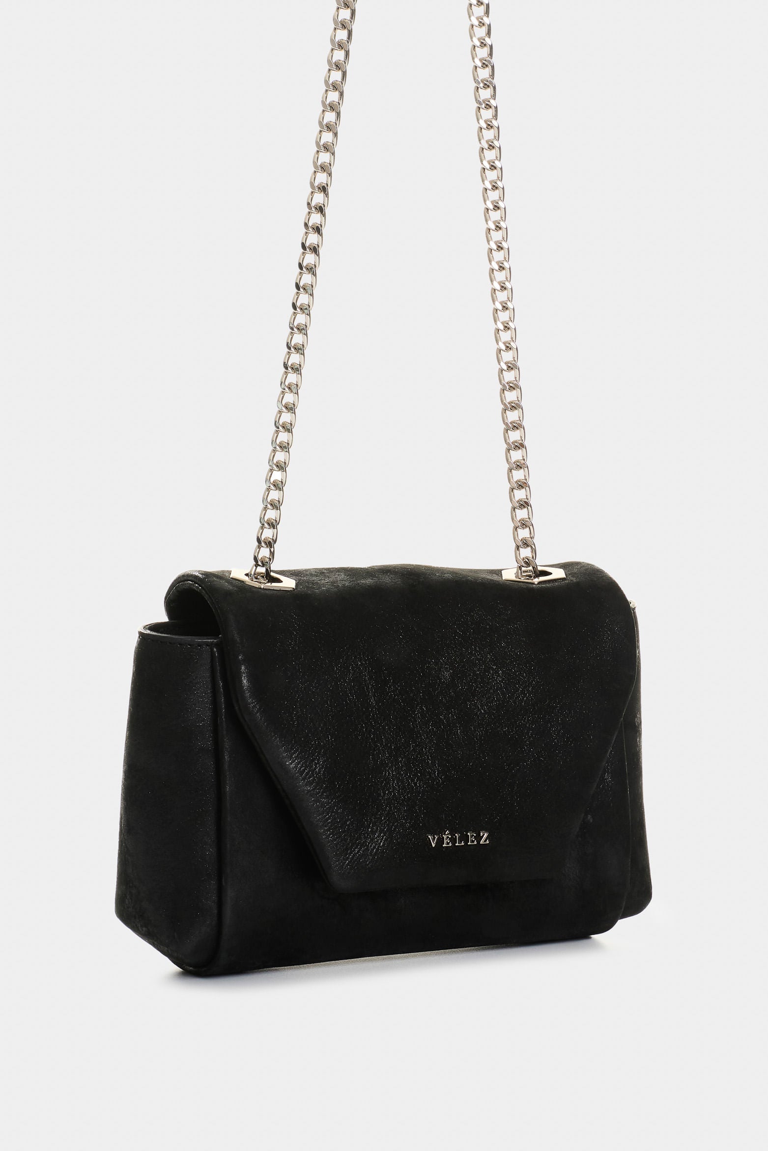 Lili Mini Leather Crossbody Bag for Women with Chain