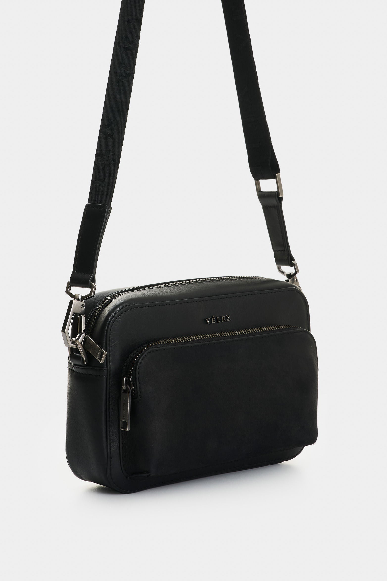 Kansas 2 leather crossbody bag for men