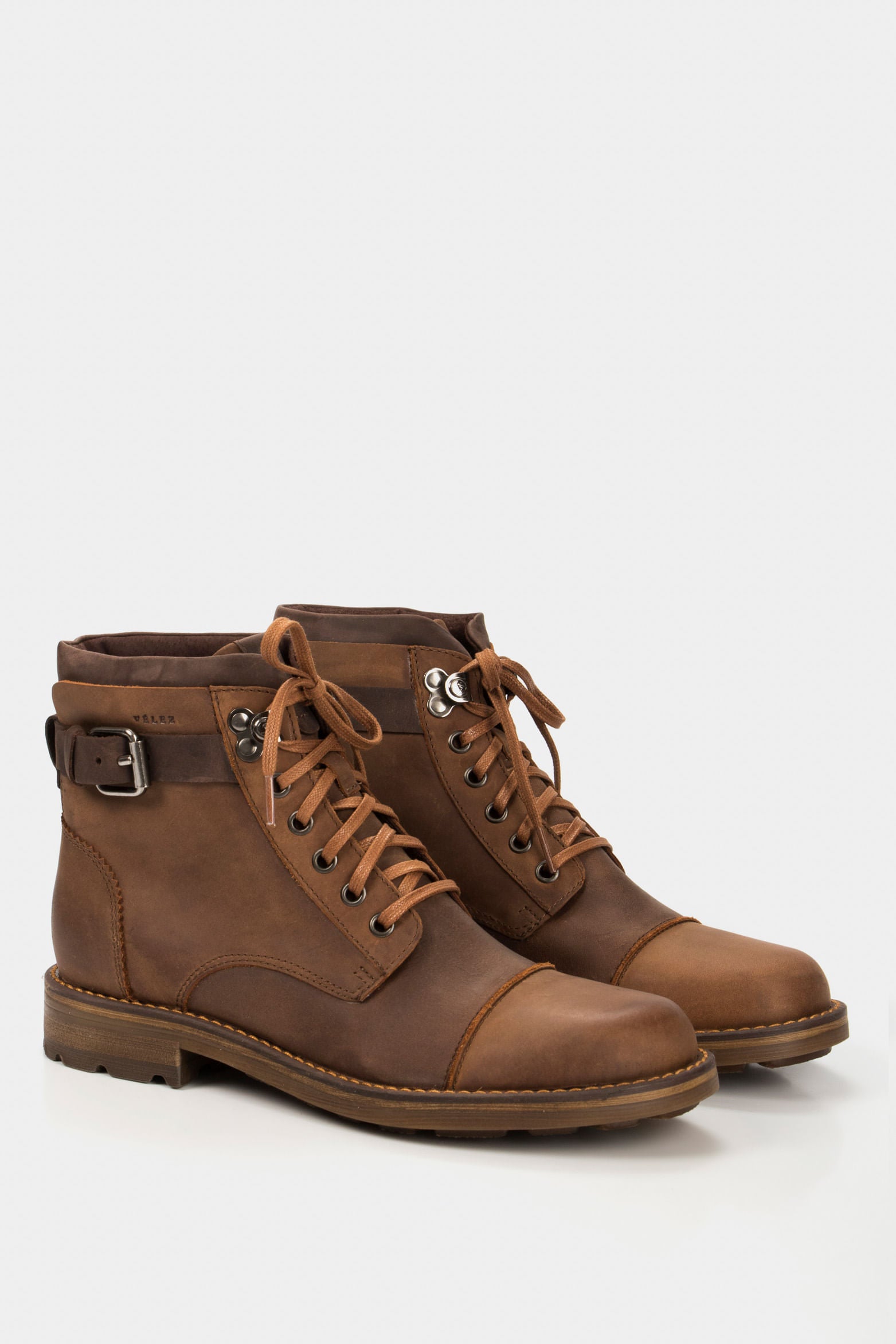 Laosl Casual Boots in Vintage Honey-Colored Leather
