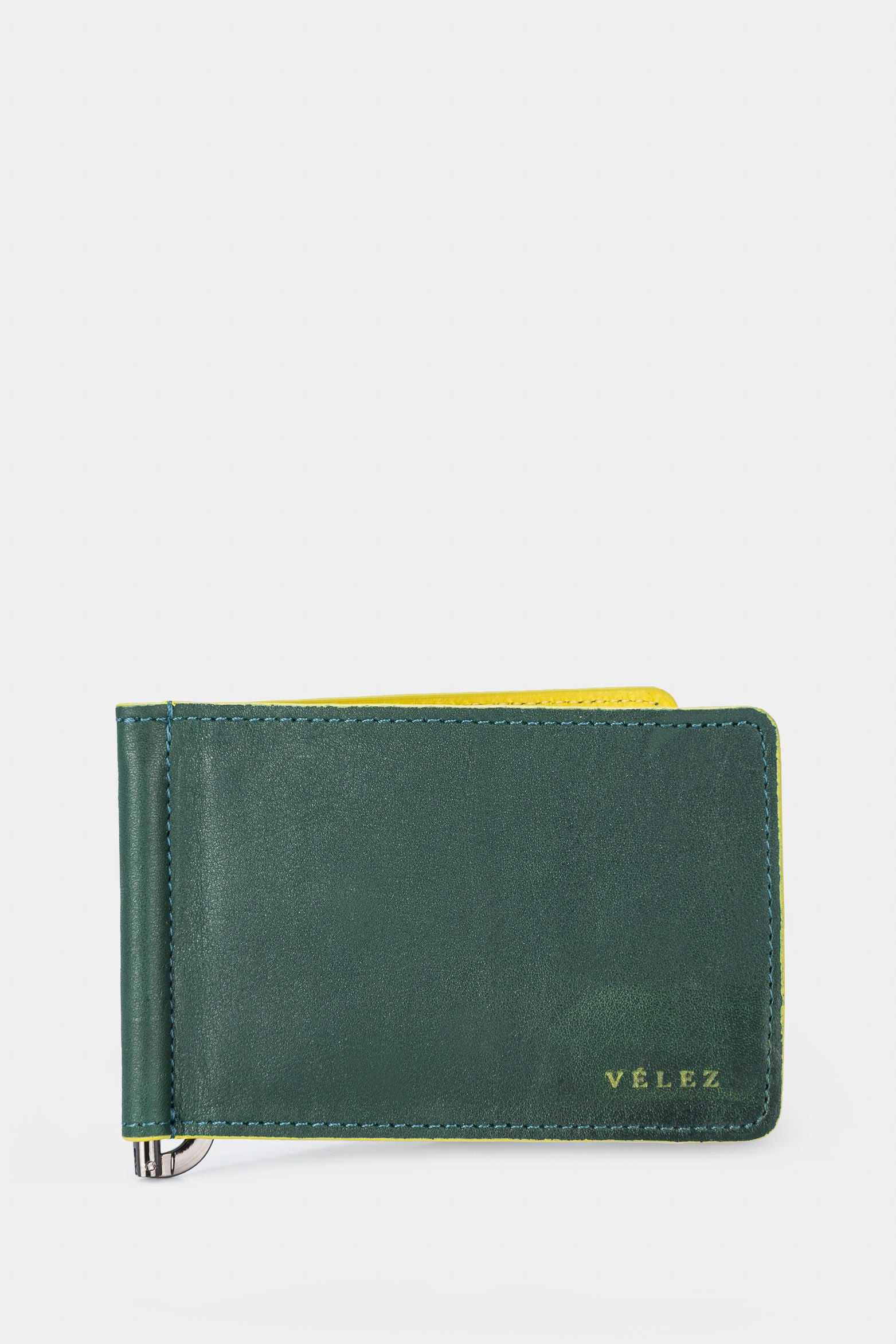 Men’s Aquila Wallet in Aquamarine Leather with Compact Design