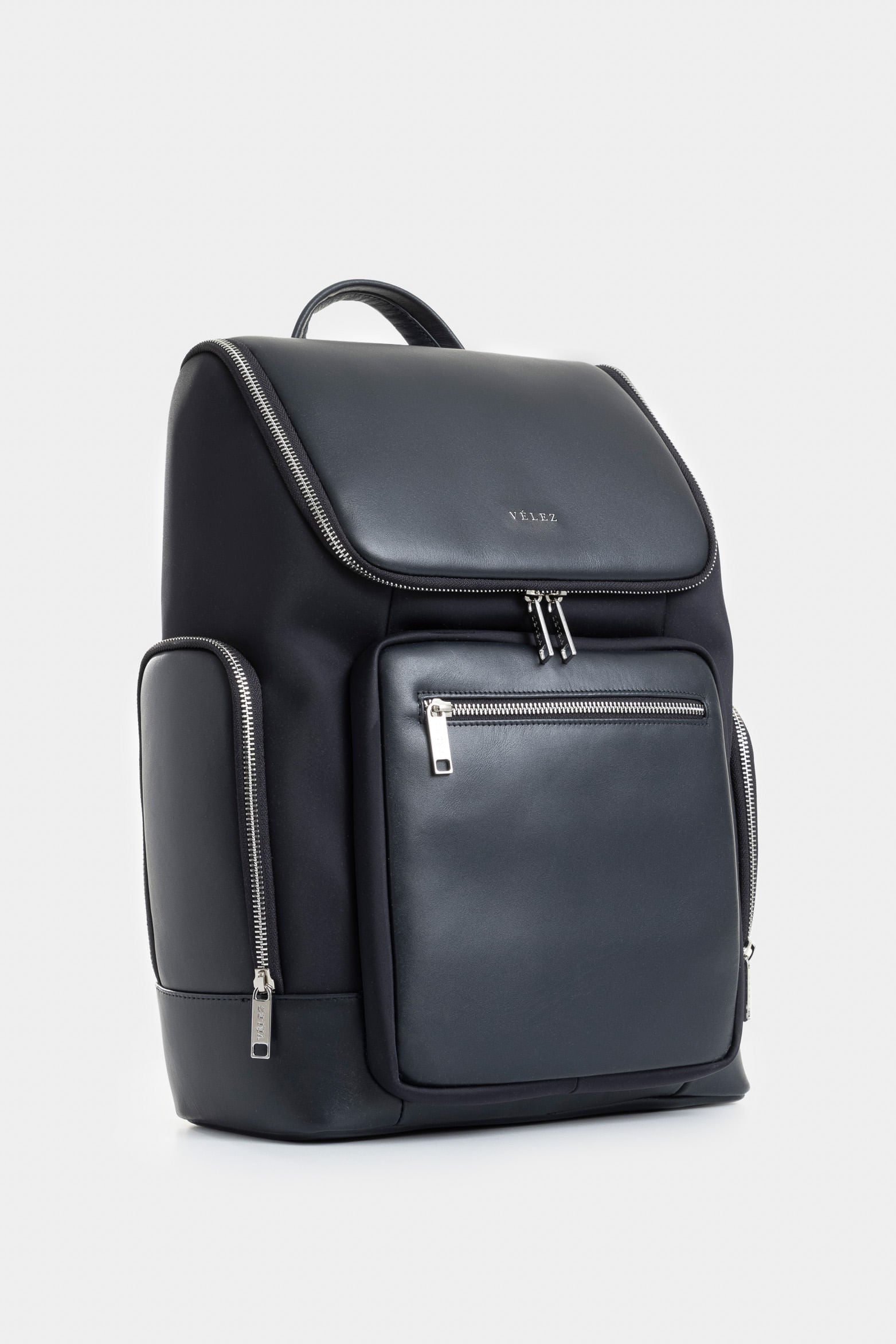 Estival Canvas and Leather Backpack for Men with Leather Detail