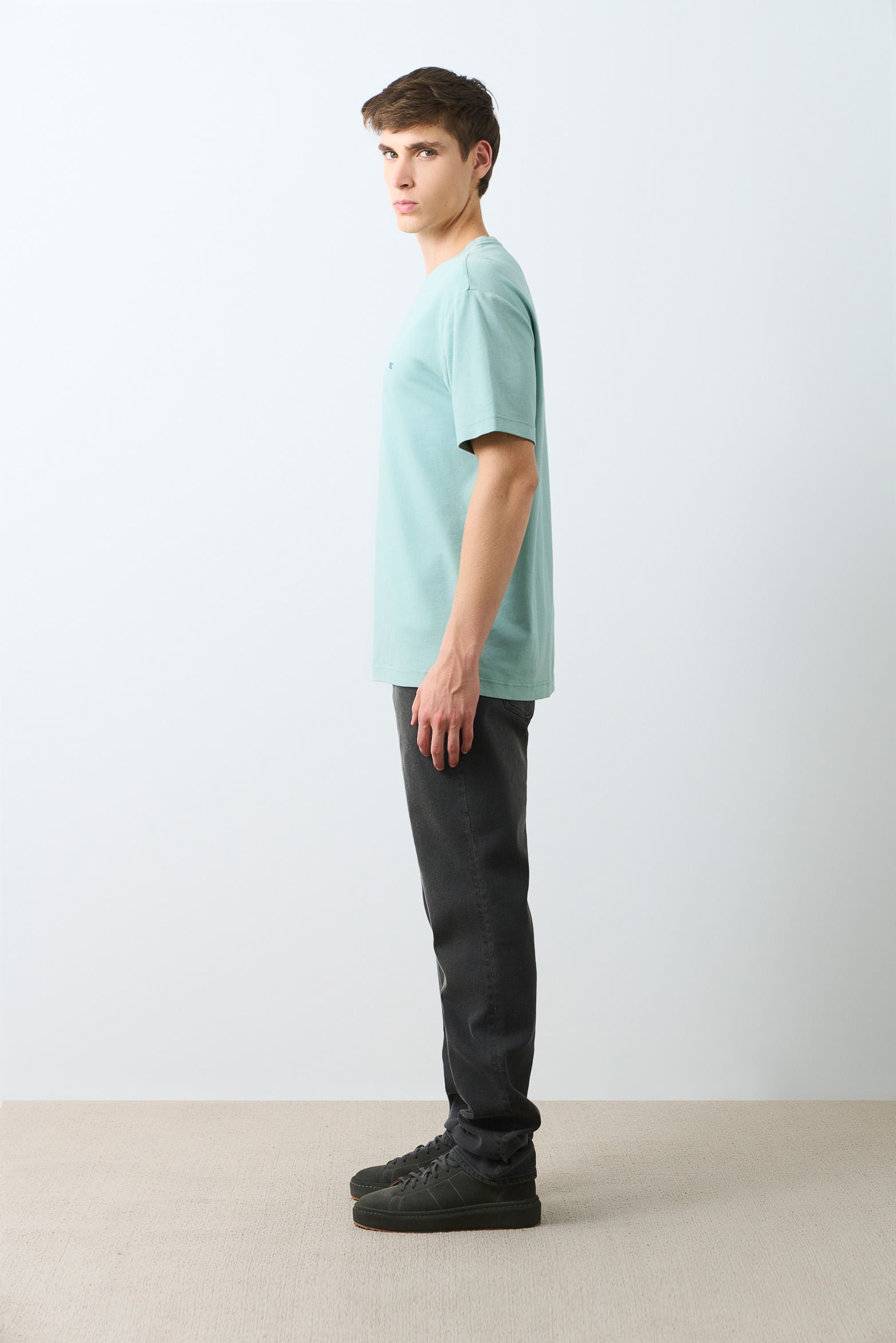 Lerici short-sleeve T-shirt for men semi-fitted