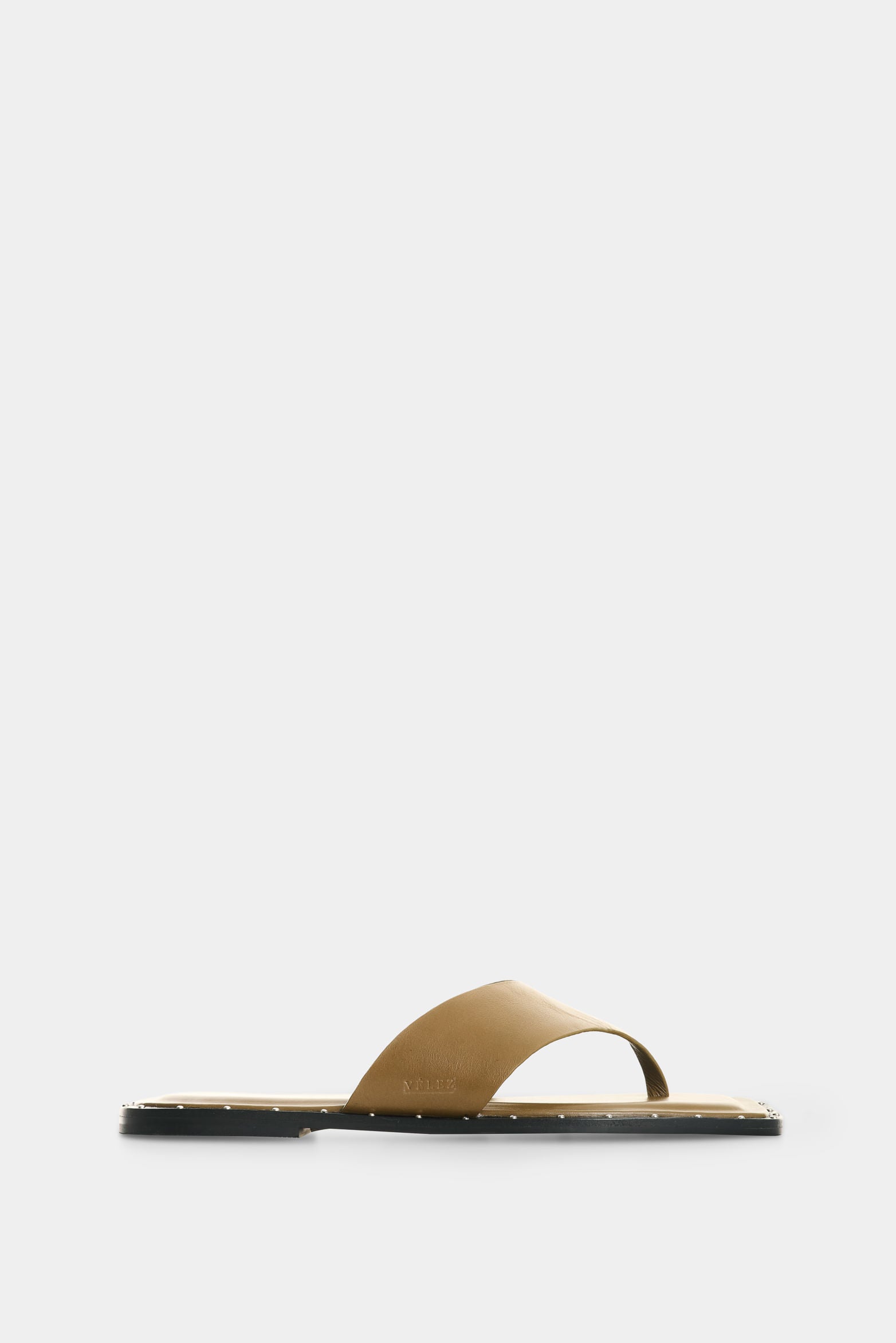 Women's Naia Flat Leather Sandal