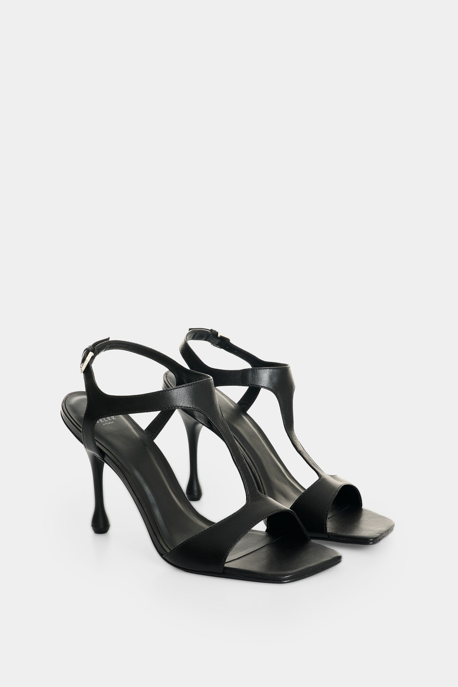 Leather heeled sandal for women Marquee 2.0
