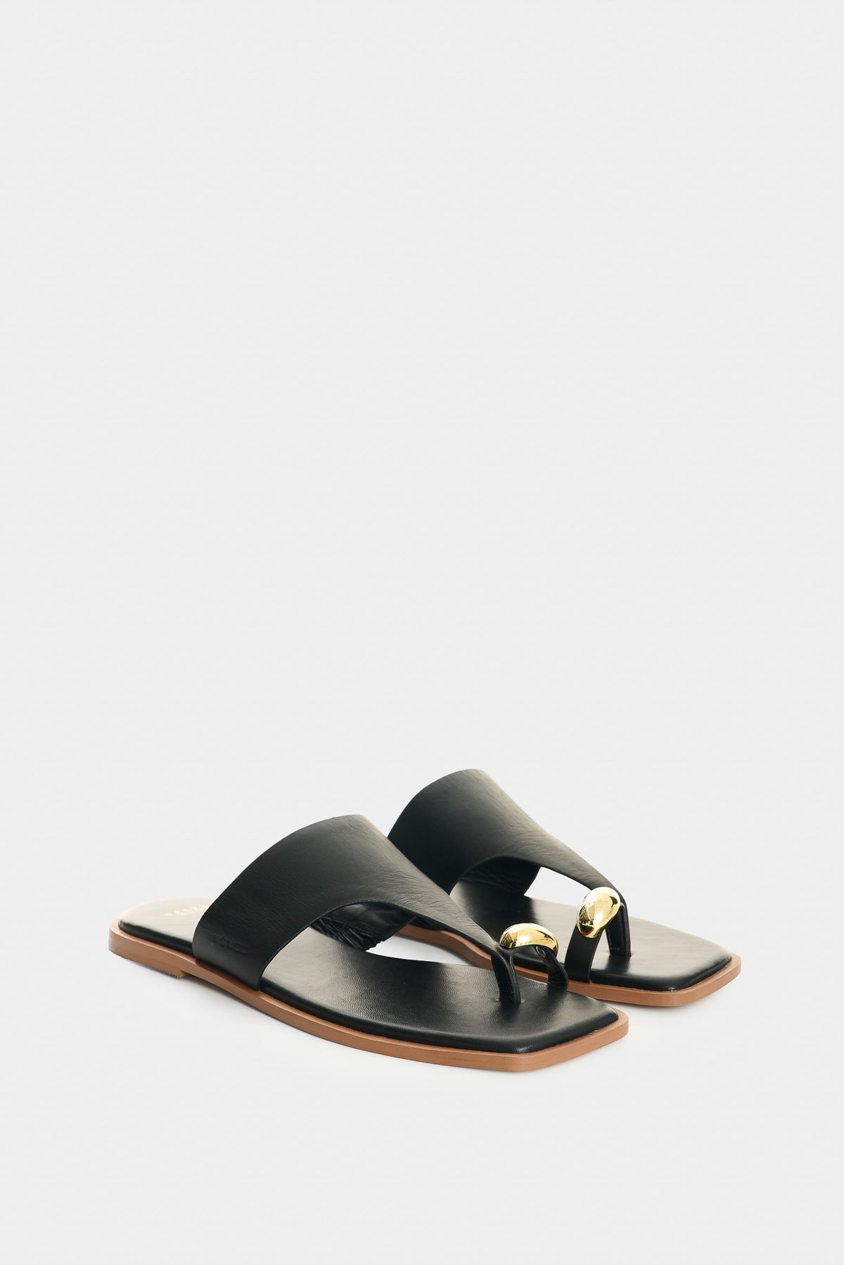 Women's Naia Flat Leather Sandals