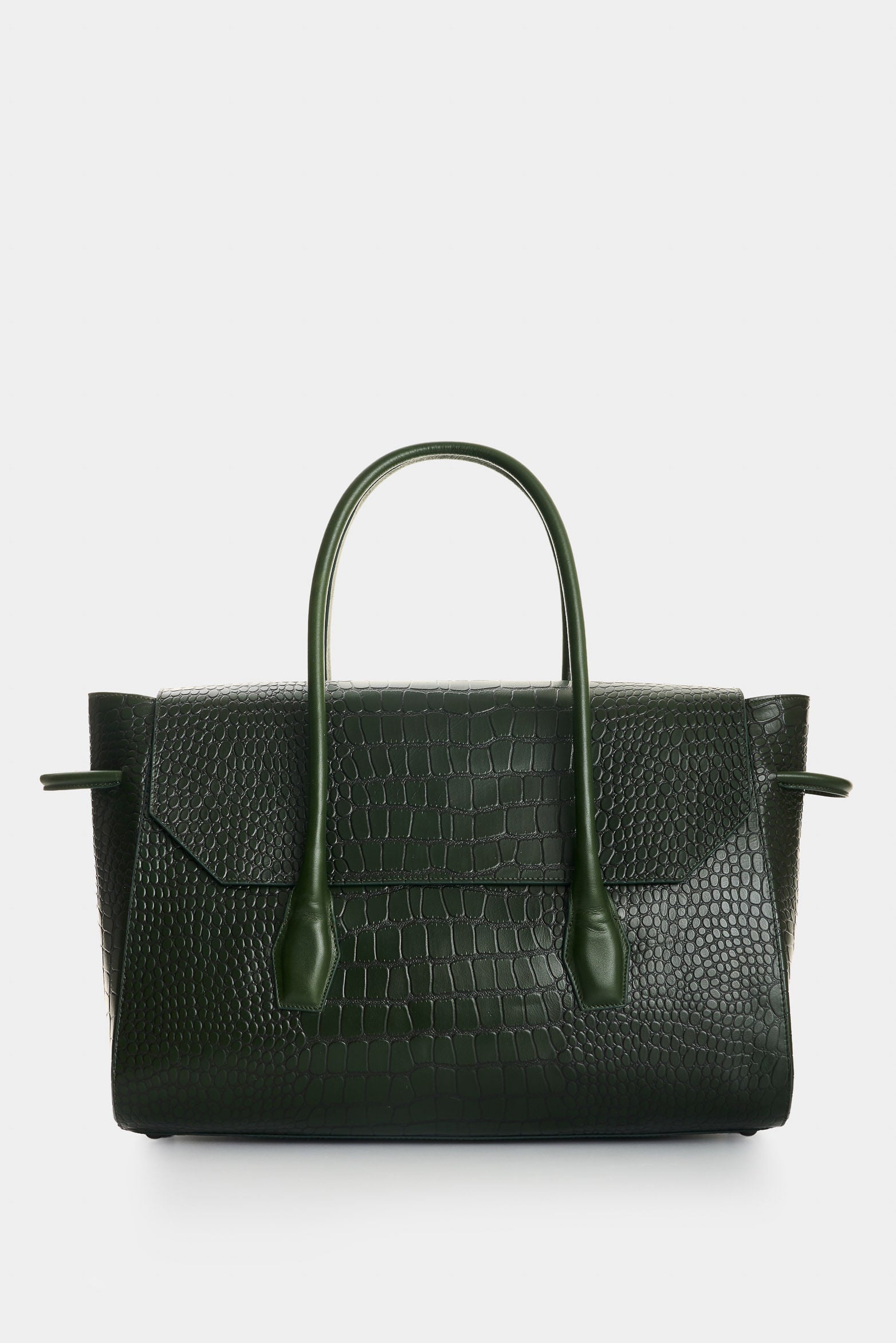 Men's Croco Leather Shopping Bag